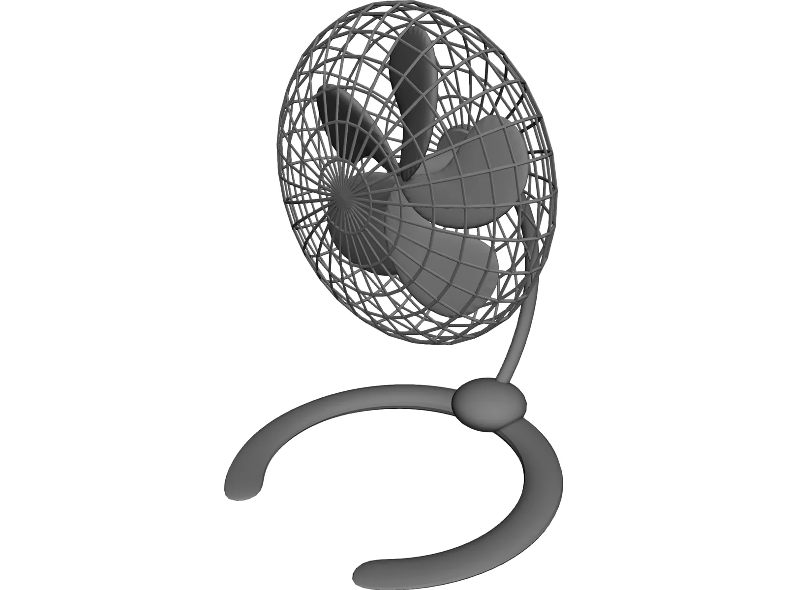 Fan 3D Model main preview