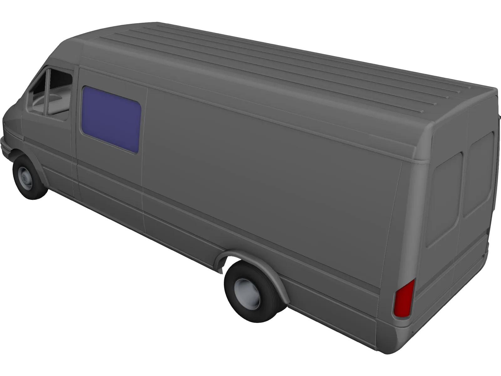 Mercedes-Benz Sprinter 3D Model main preview
