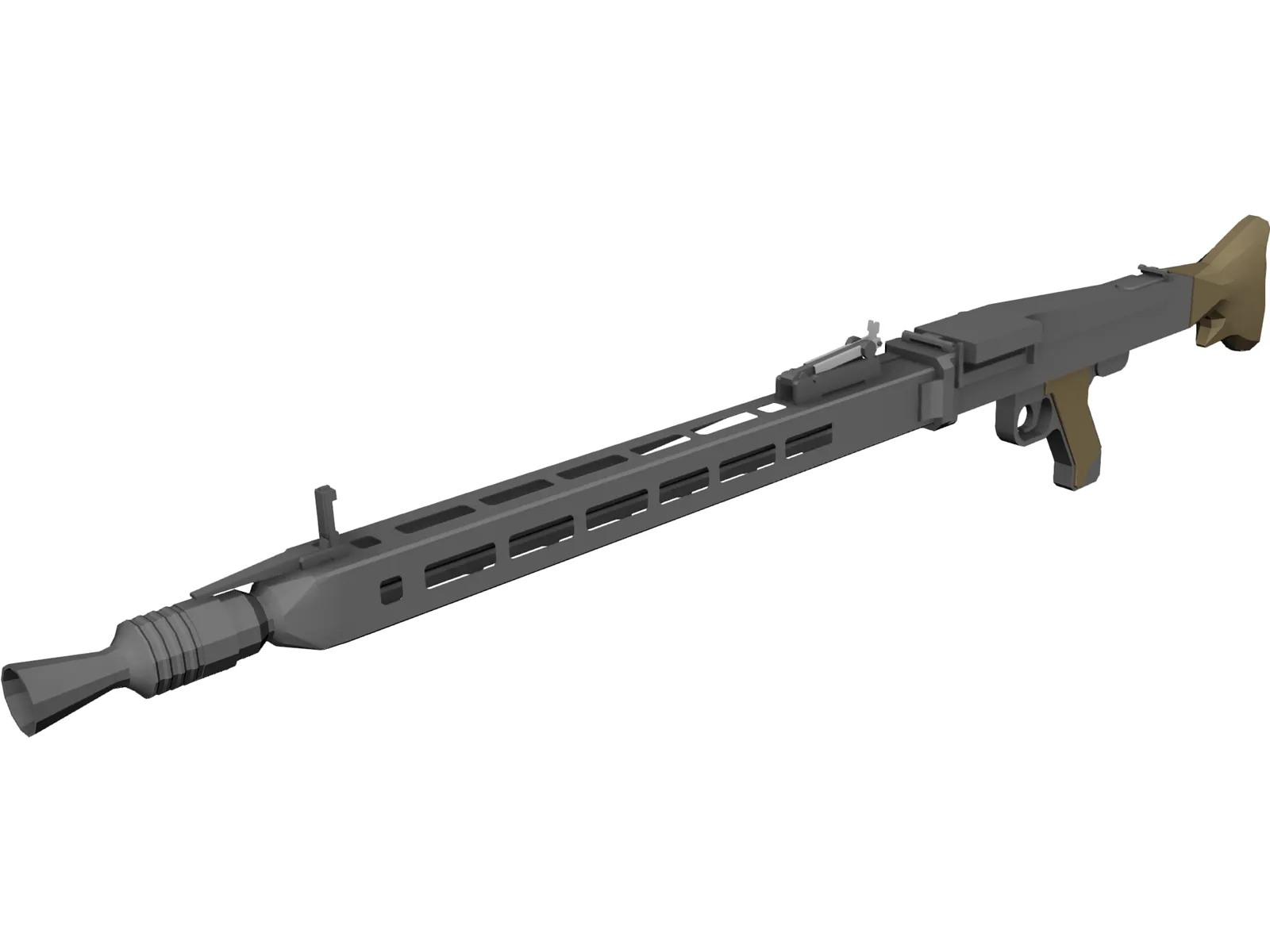 MG 42 3D Model main preview