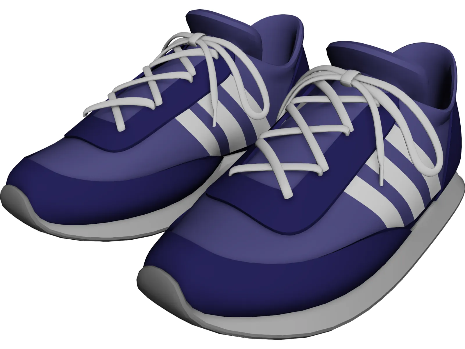 Shoes 3D Model main preview