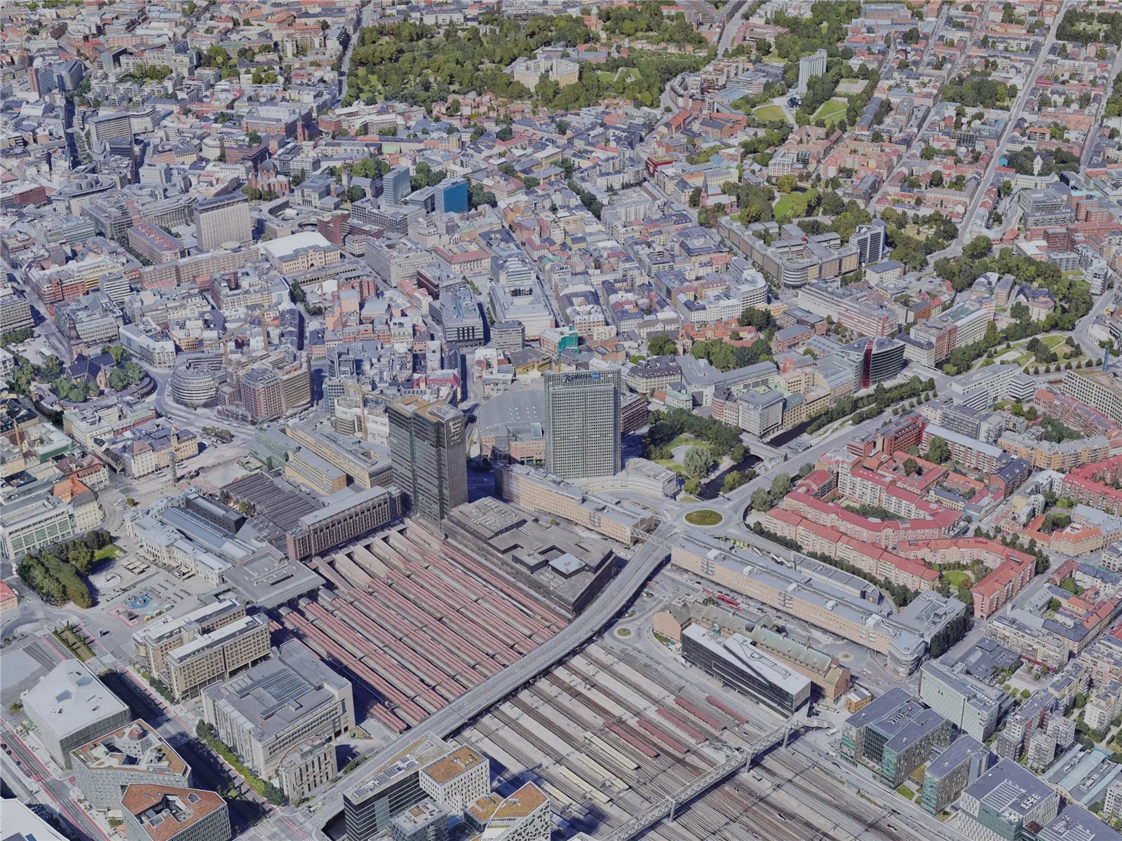 Oslo City, Norway (2022) 3D Model main preview