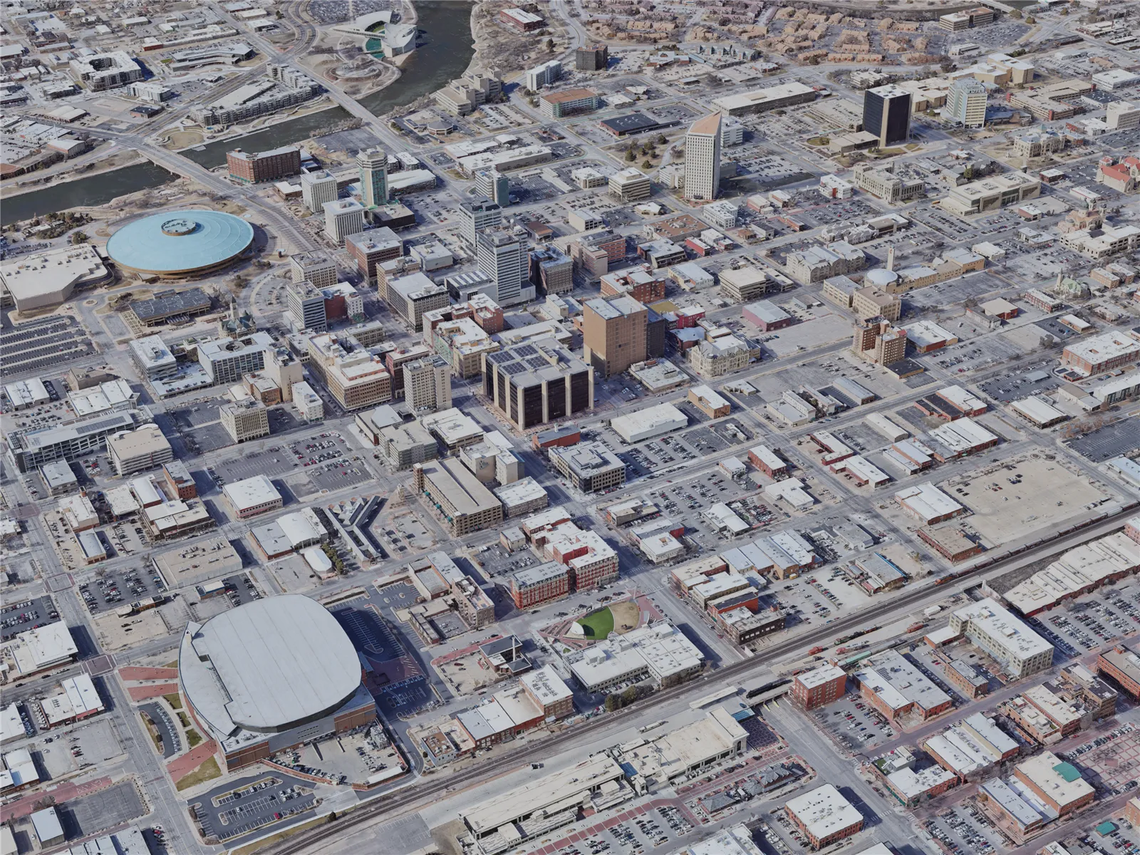 Wichita City, USA (2023) 3D Model main preview