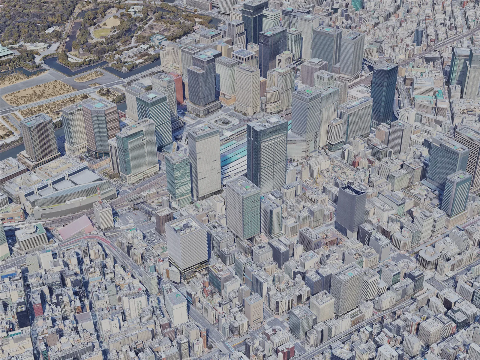 Tokyo City, Japan (2022) 3D Model main preview