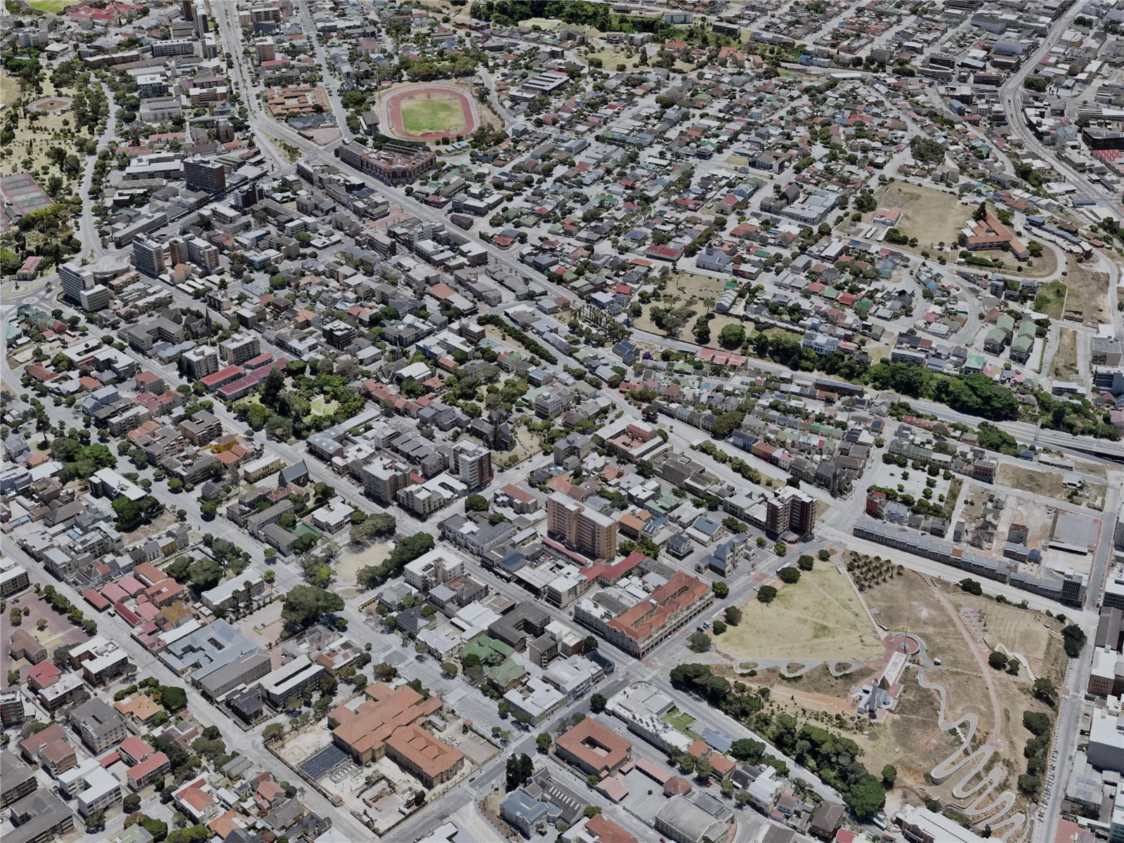 Gqeberha City, South Africa (2023) 3D Model main preview