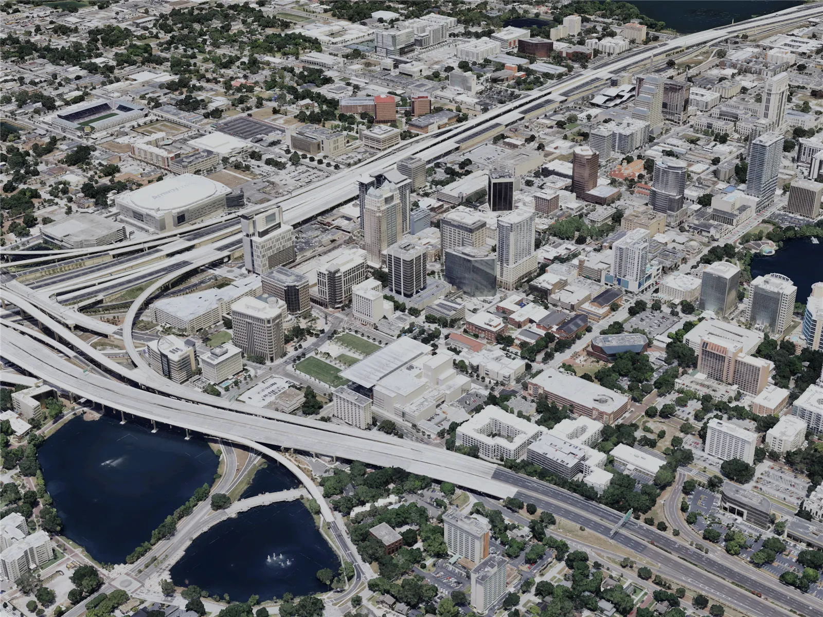 Orlando City, USA (2023) 3D Model main preview