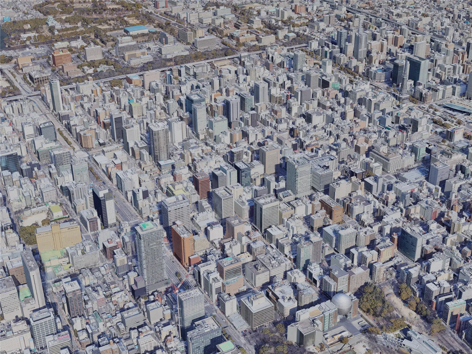 Nagoya City, Japan (2023) 3D Model main preview