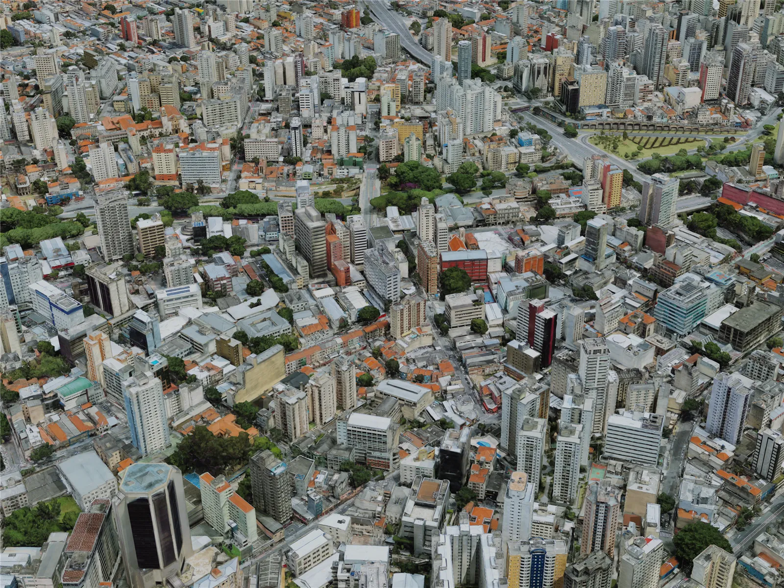 Sao Paulo City, Brazil (2022) 3D Model main preview