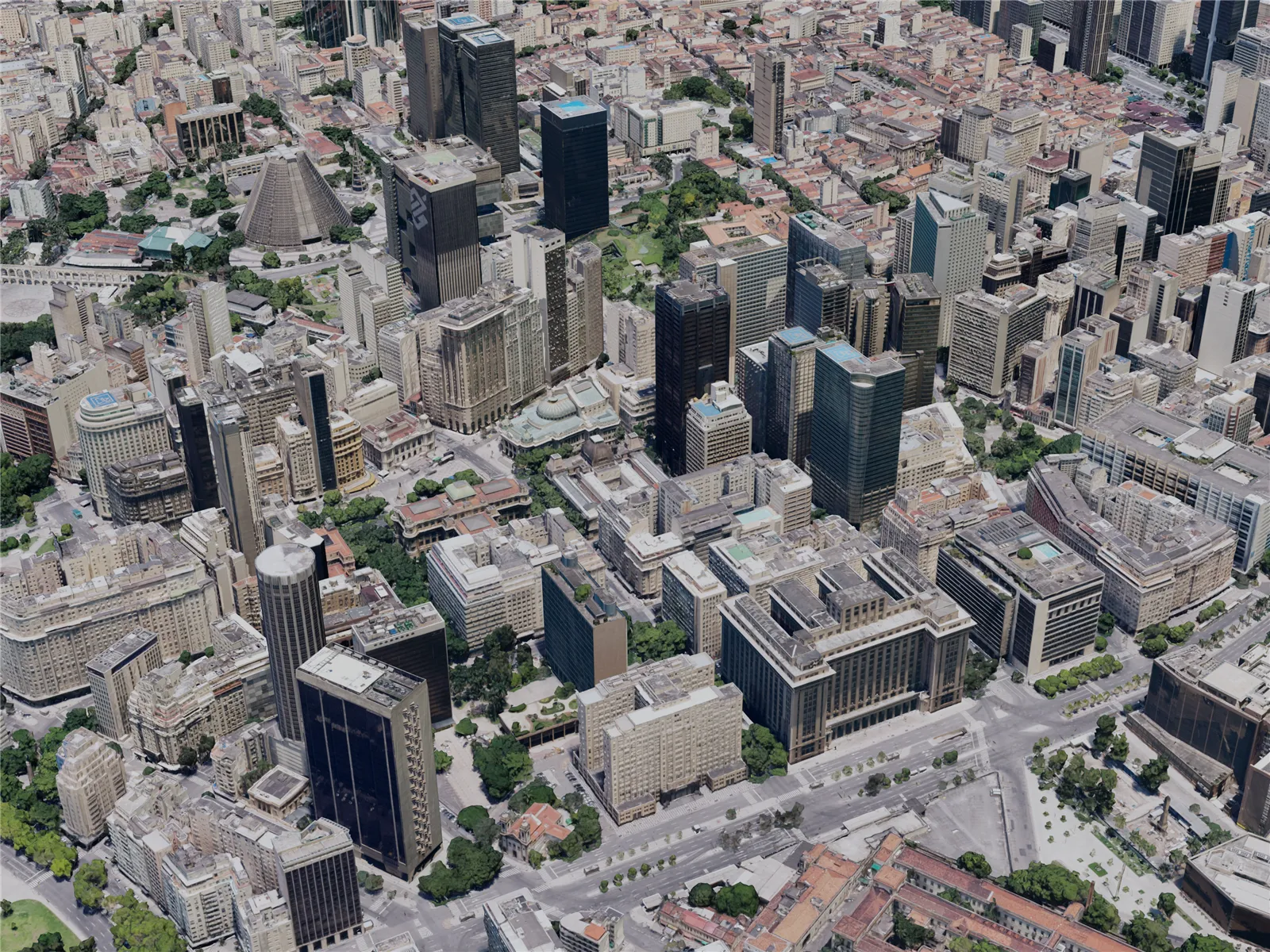Rio de Janeiro City, Brazil (2023) 3D Model main preview
