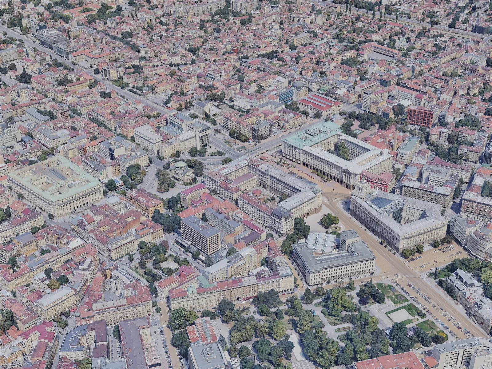 Sofia City, Bulgaria (2022) 3D Model main preview