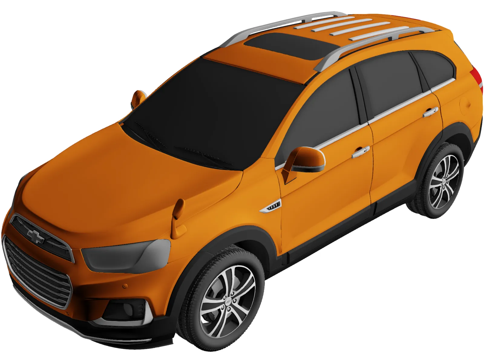 Chevrolet Captiva JP 3D Model main preview