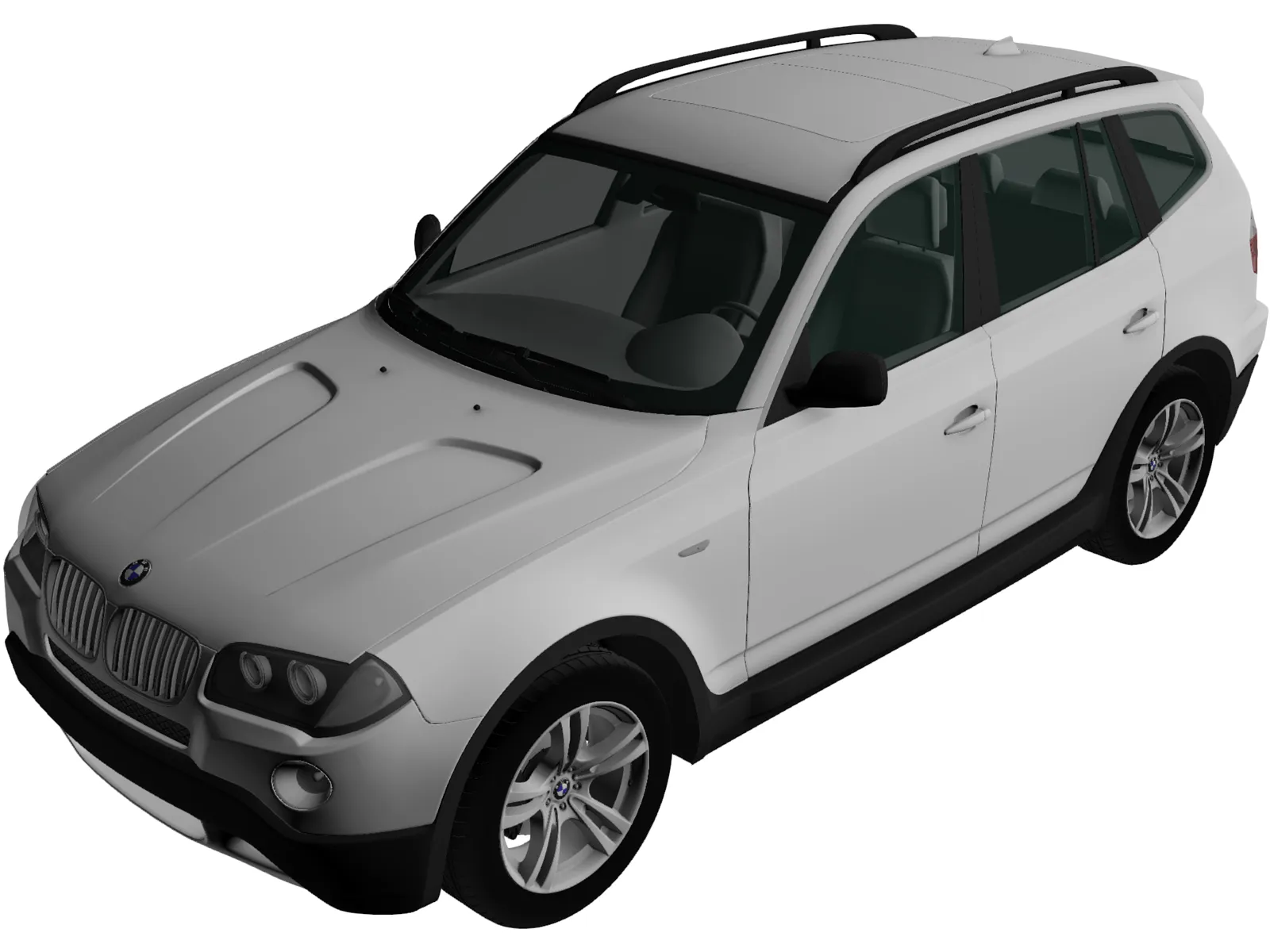 BMW X3 [E83] (2003) 3D Model main preview