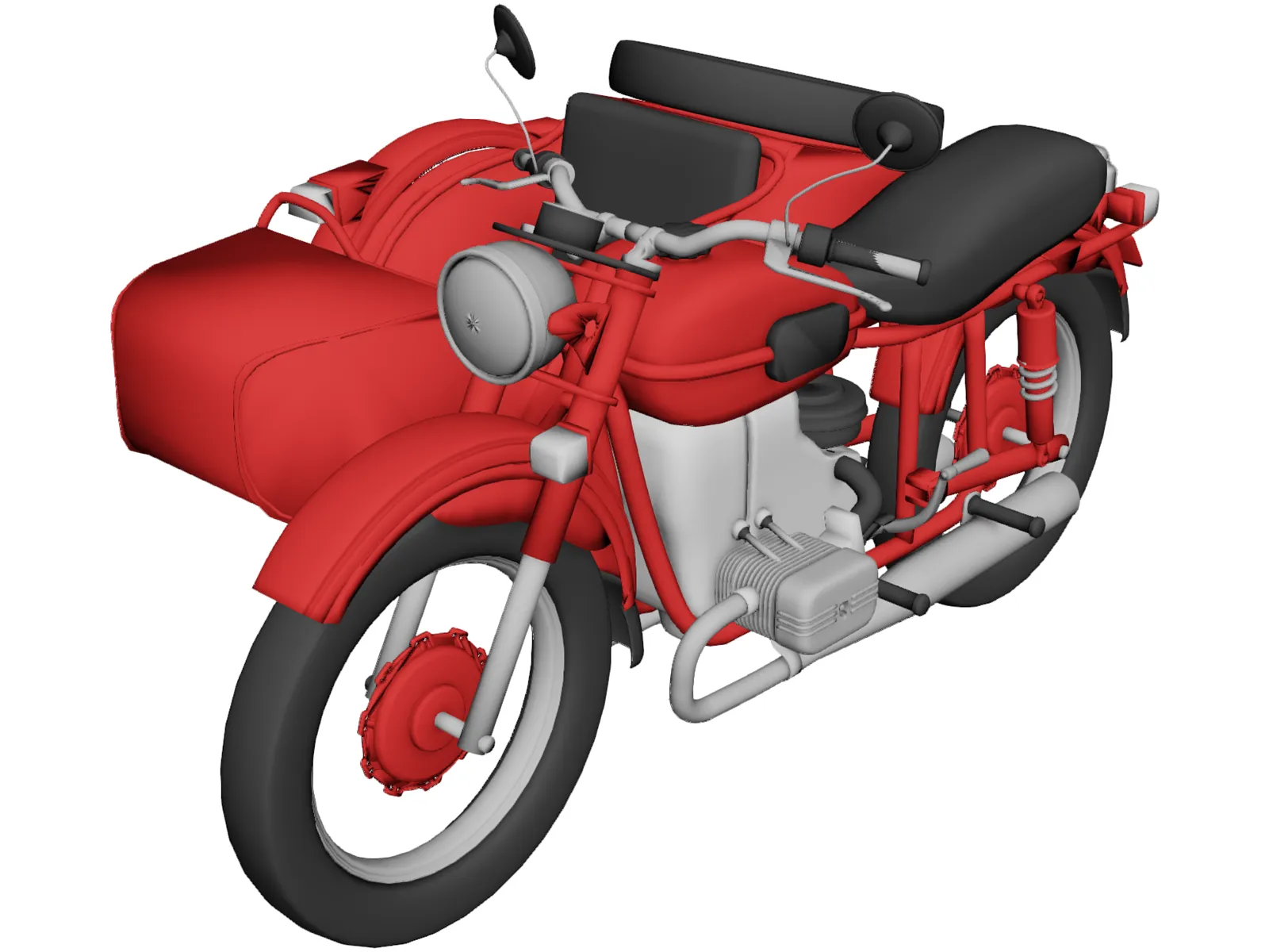 Ural 3D Model main preview