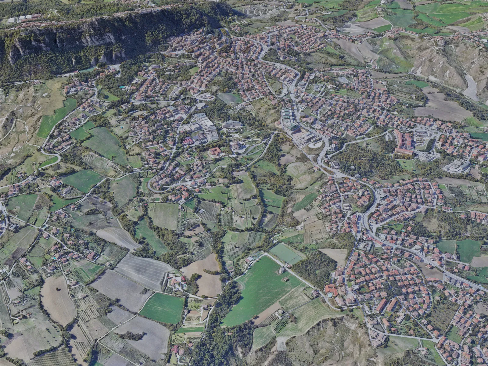 San Marino City, Italy (2022) 3D Model main preview