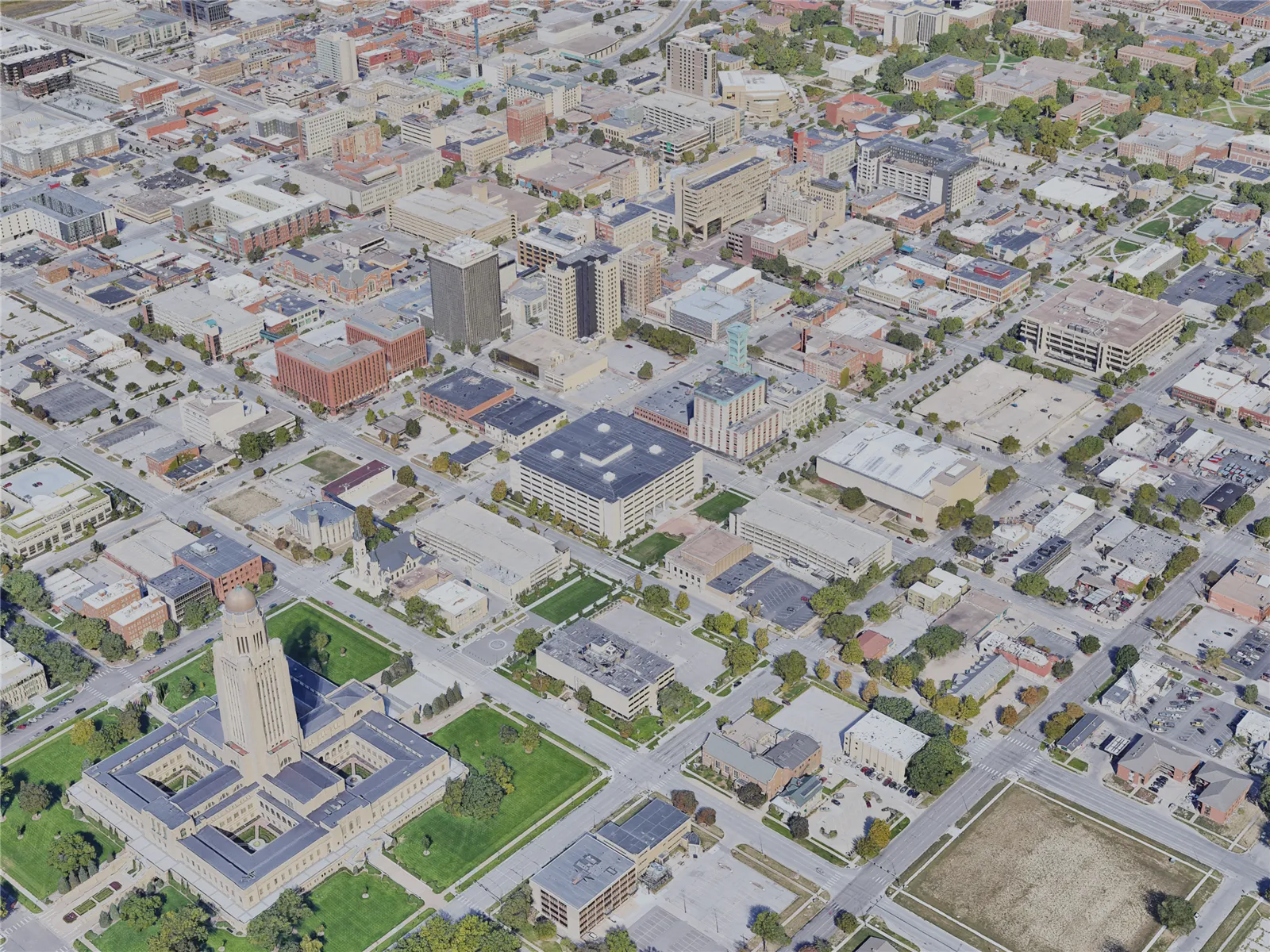 Lincoln City, NE, USA (2022) 3D Model main preview