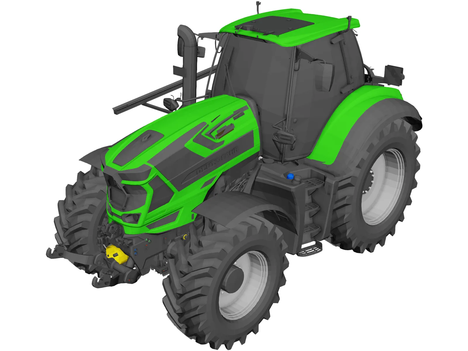 Deutz-Fahr Series 8 TTV 3D Model main preview