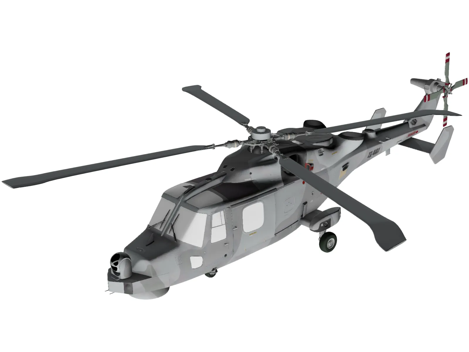 AgustaWestland AW159 Lynx Wildcat 3D Model main preview