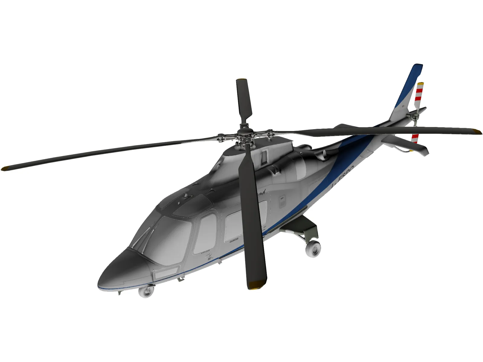 AgustaWestland AW109 GrandNew 3D Model main preview