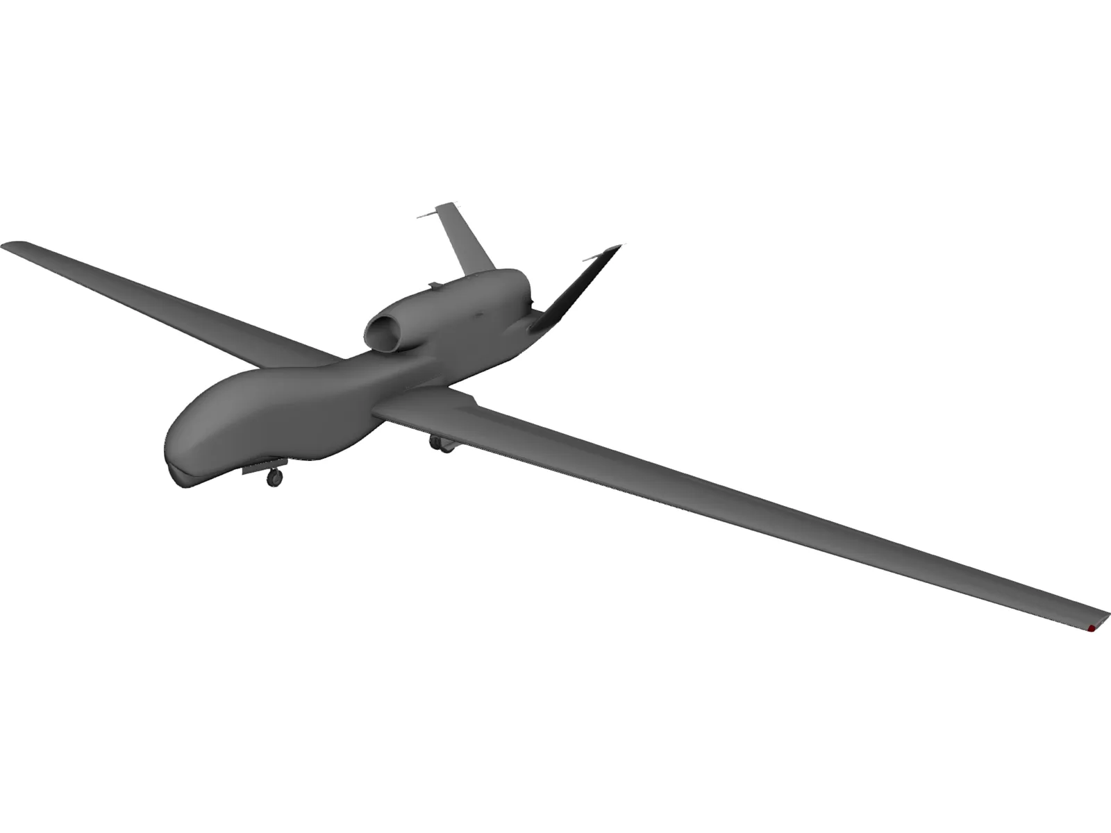 Northrop Grumman RQ-4 Global Hawk 3D Model main preview