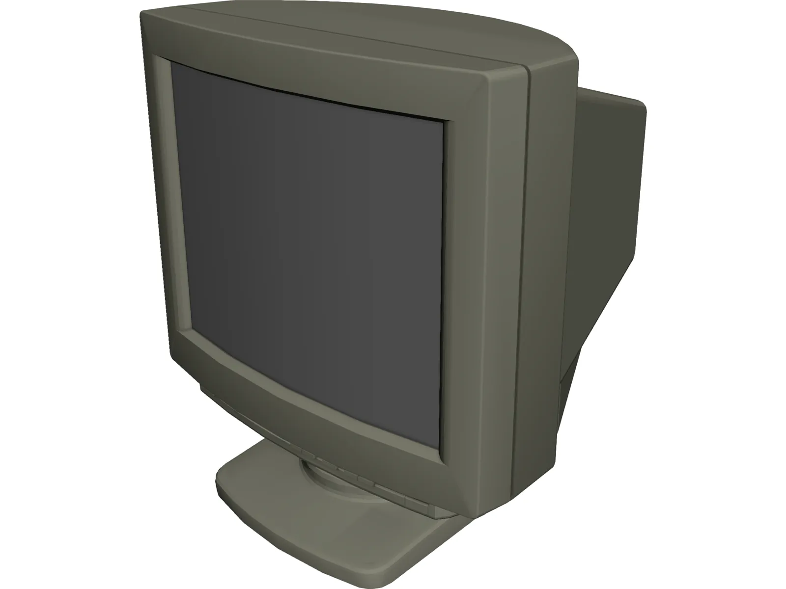 Computer Monitor 3D Model main preview
