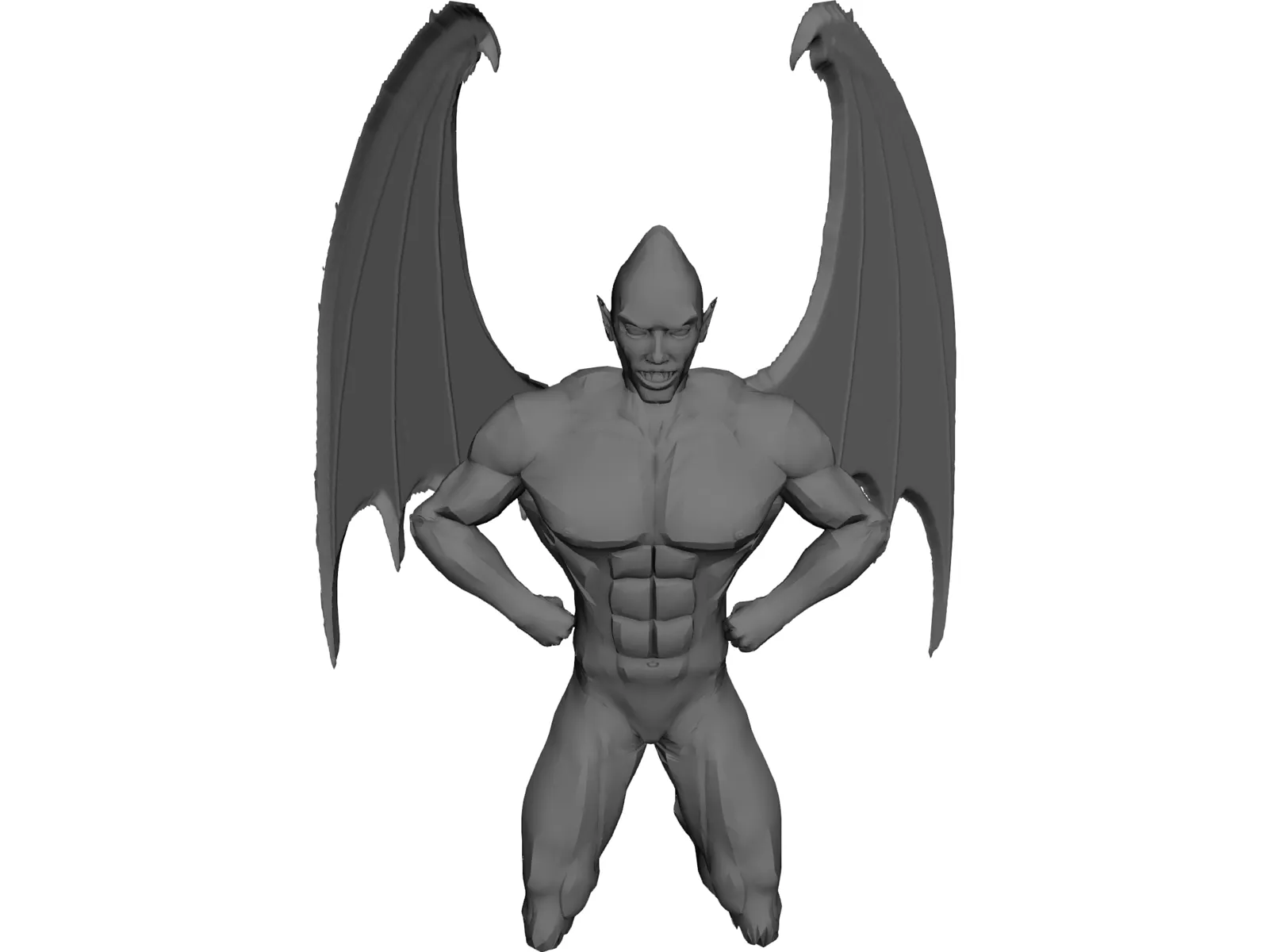 Vampire 3D Model main preview