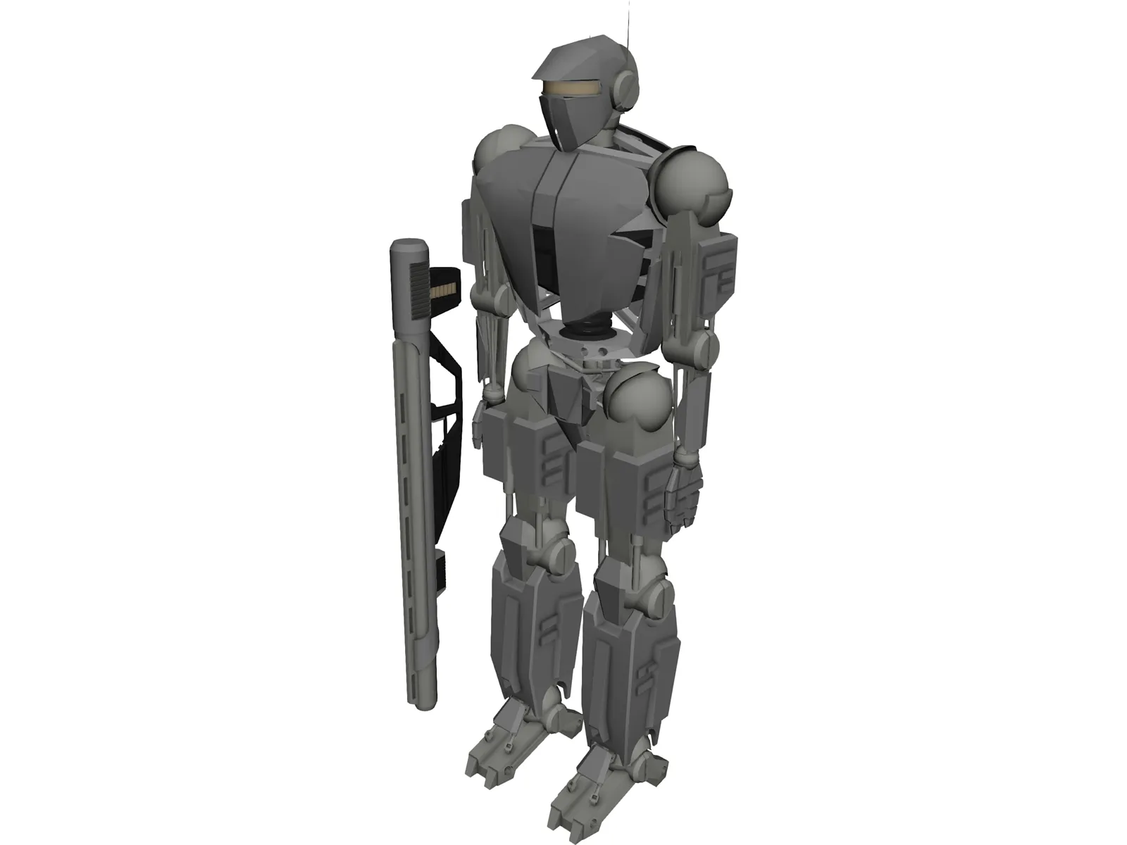 Droid 3D Model main preview