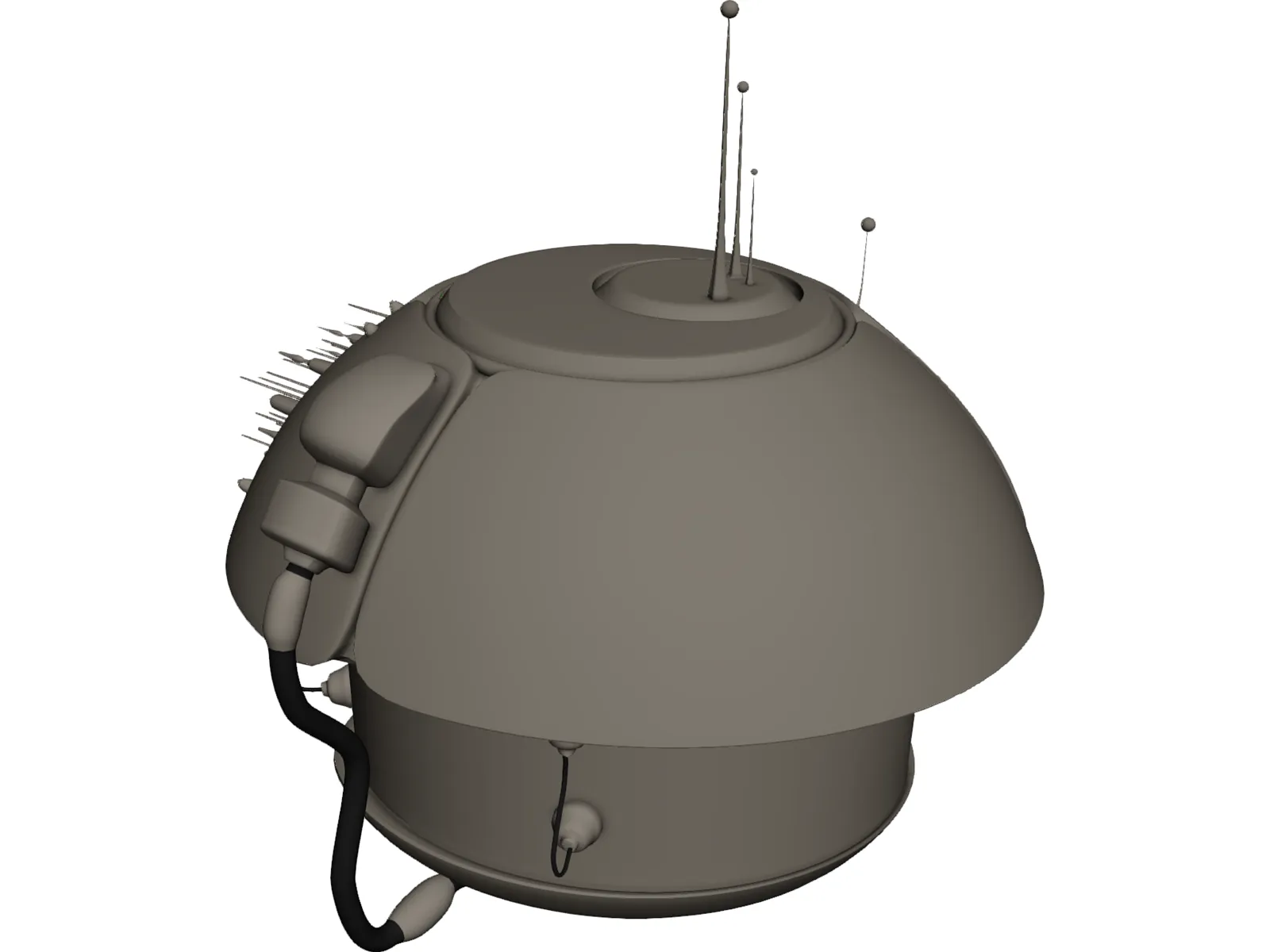 Derossi Scout 3D Model main preview