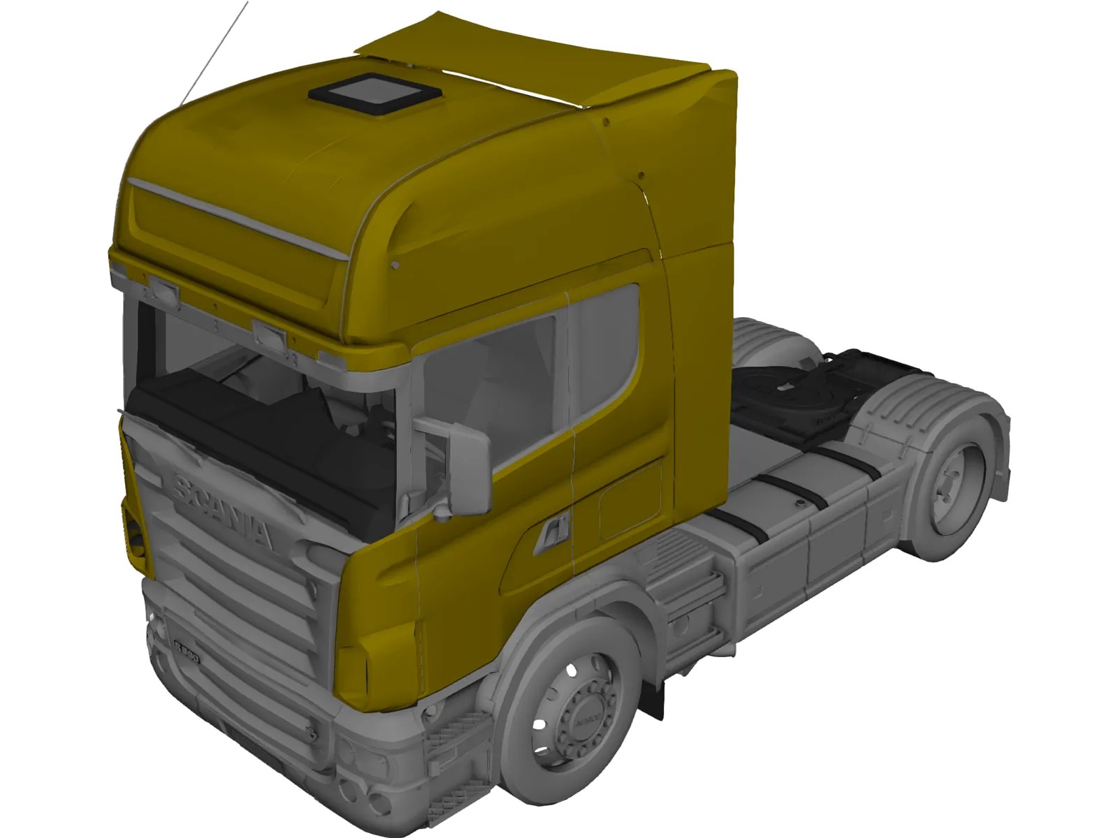 Scania 580 (2005) 3D Model main preview