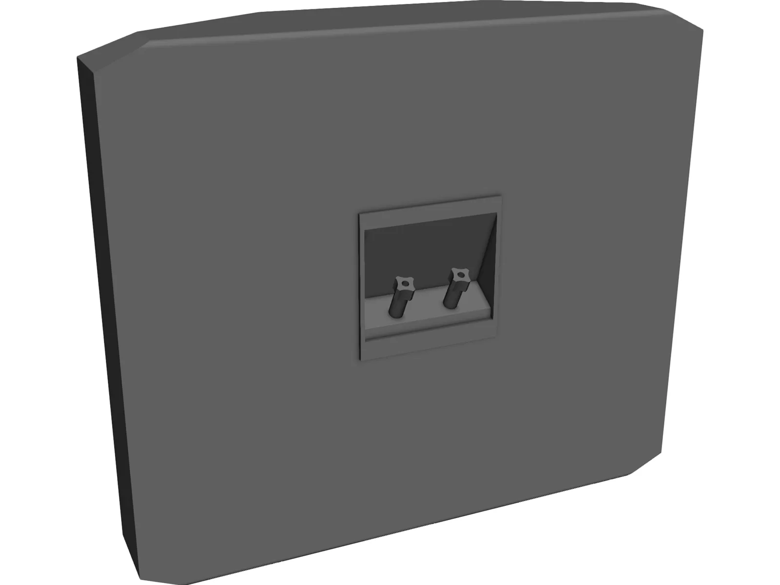 Rear Speaker Focal 800S 3D Model main preview
