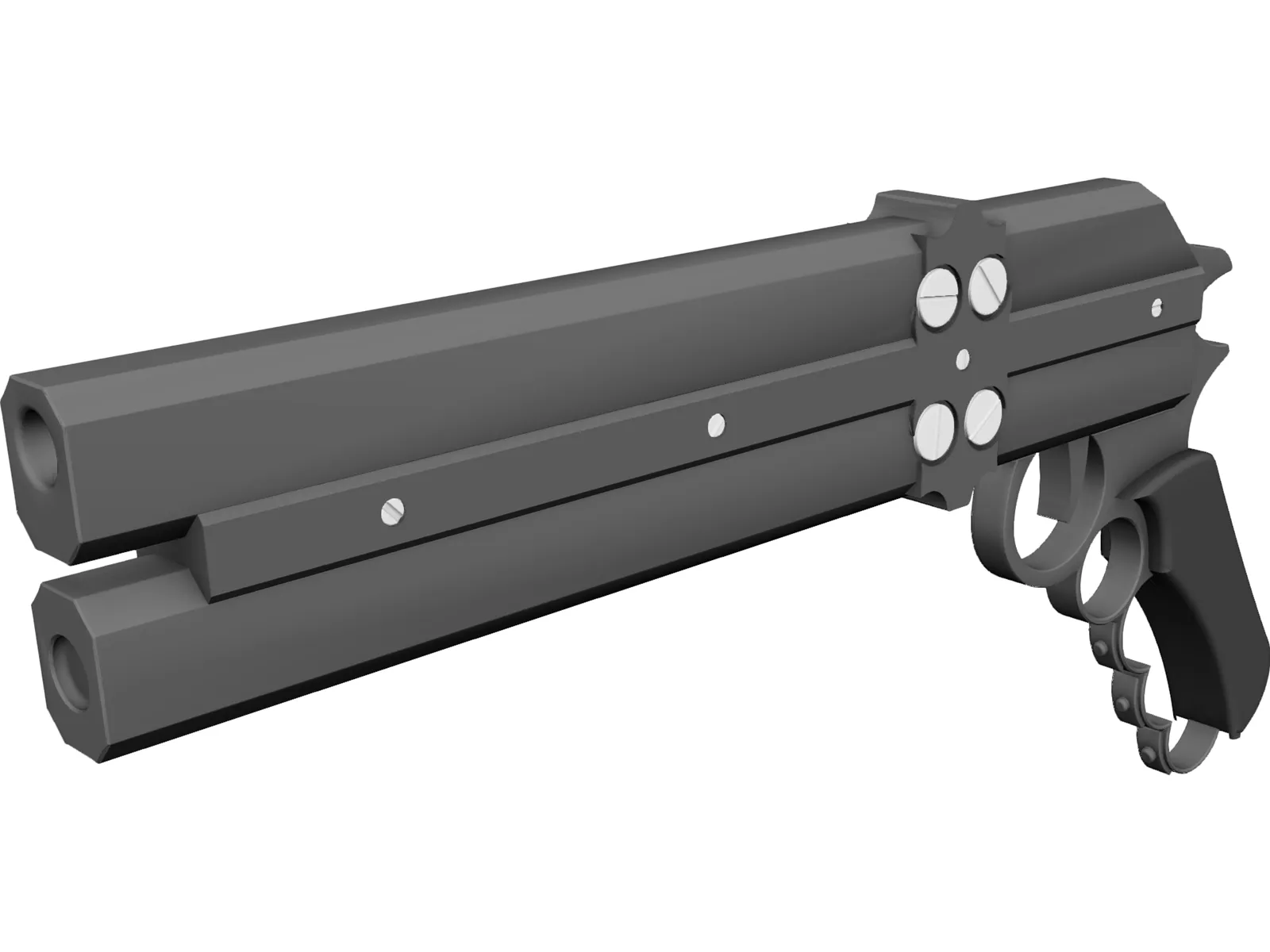 Gun Grave Gun 3D Model main preview