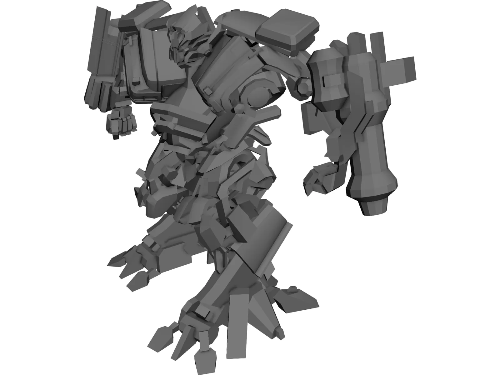 Transformers Movie IronHide 3D Model main preview