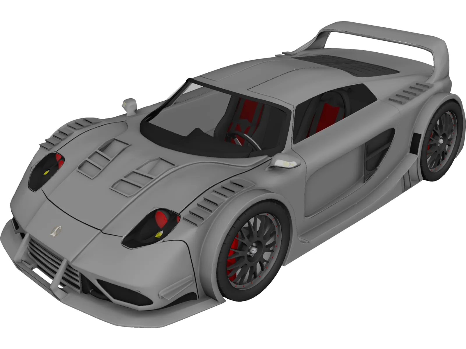 Bruttus 7-XR 3D Model main preview