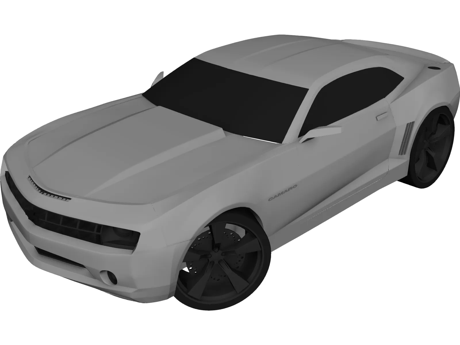 Chevrolet Camaro 3D Model main preview