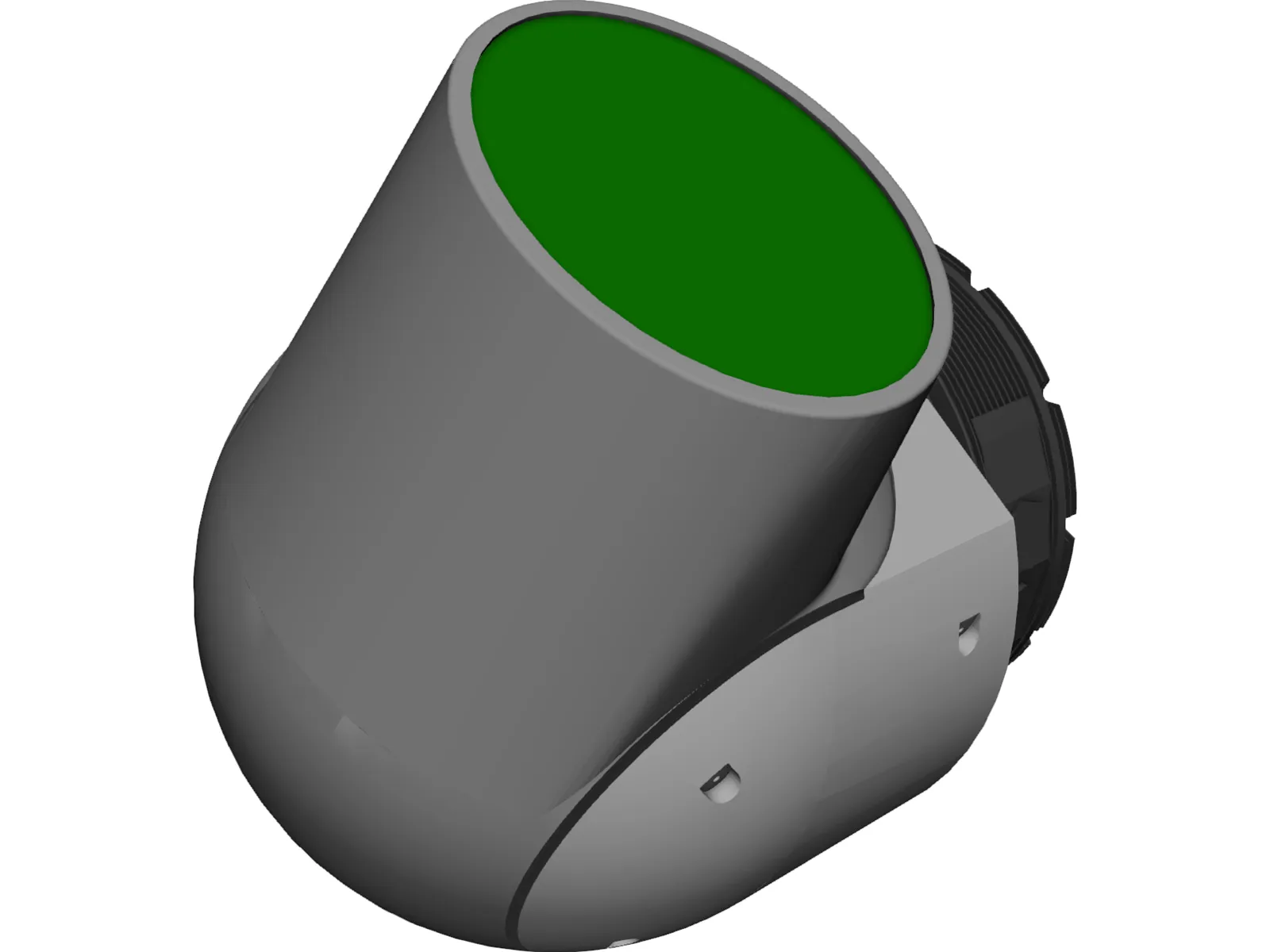 Wescam 16 Inch Camera Pod 3D Model main preview