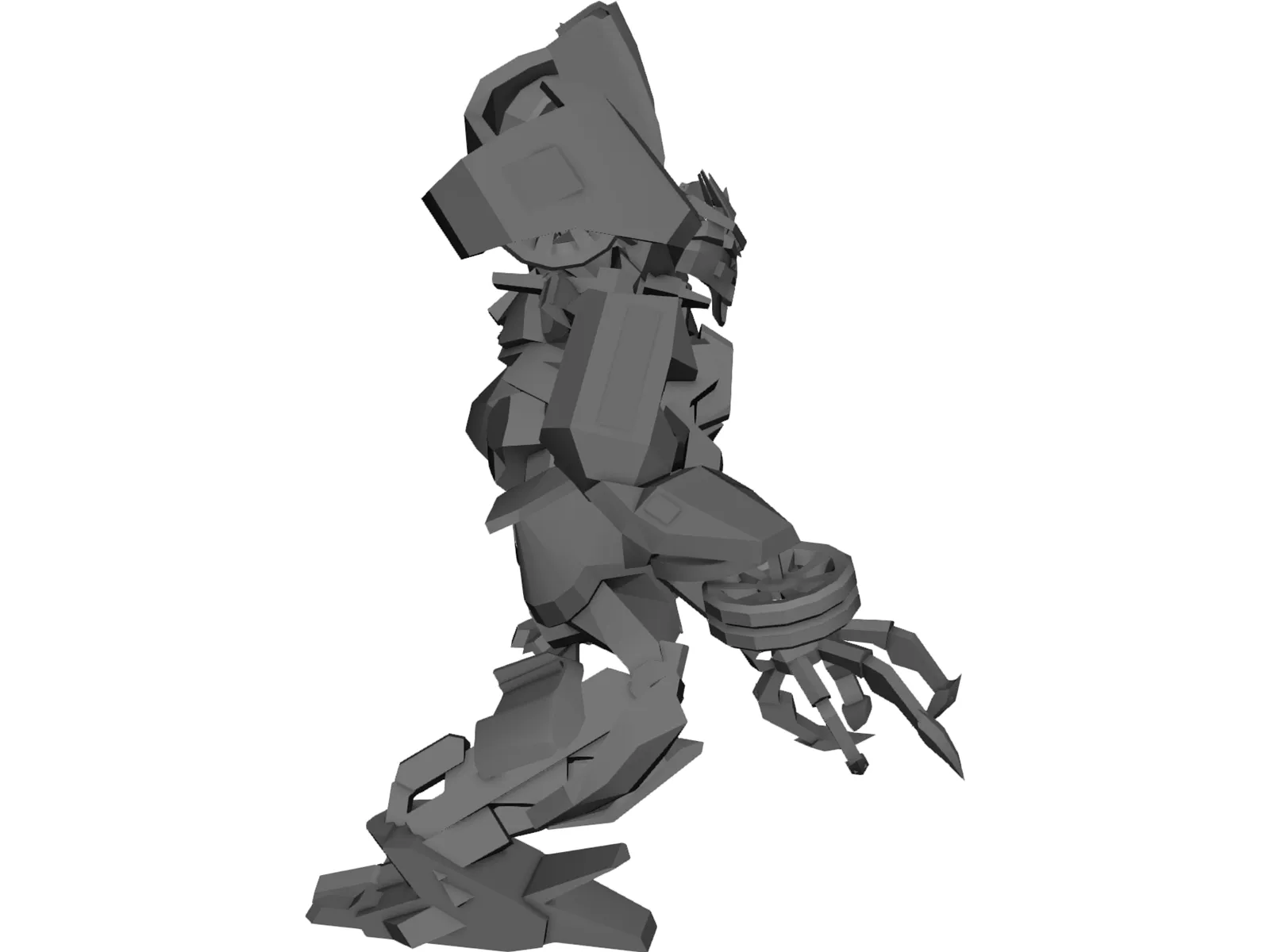 Transformers Movie Barricade 3D Model main preview