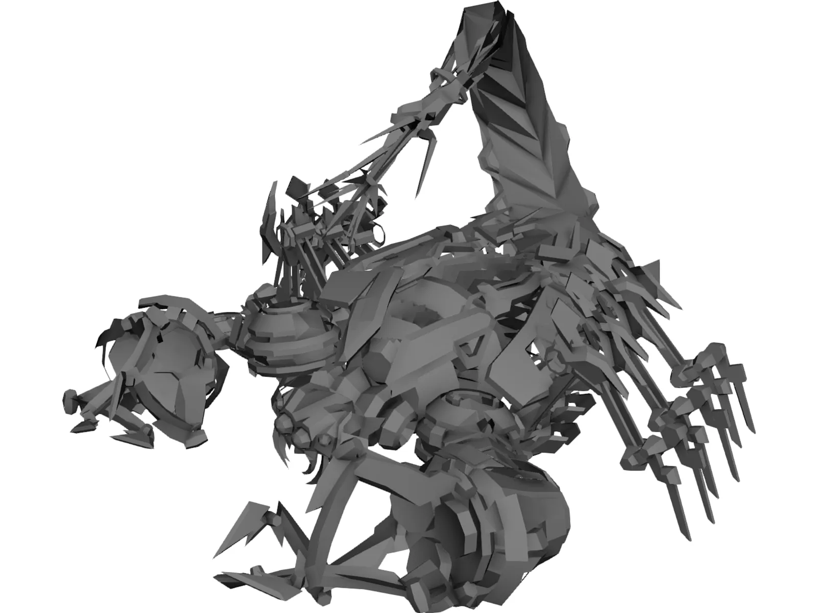 Transformers Movie Scorponok 3D Model main preview