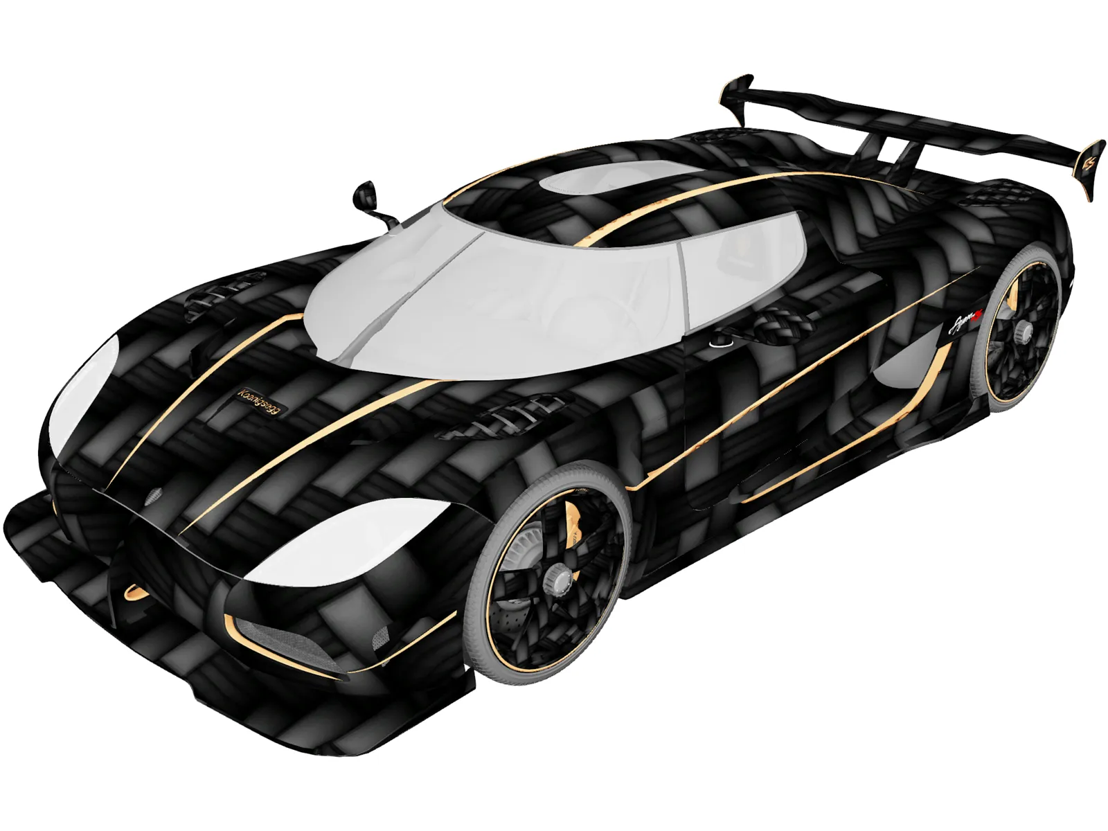 Koenigsegg Agera RS (2015) 3D Model main preview