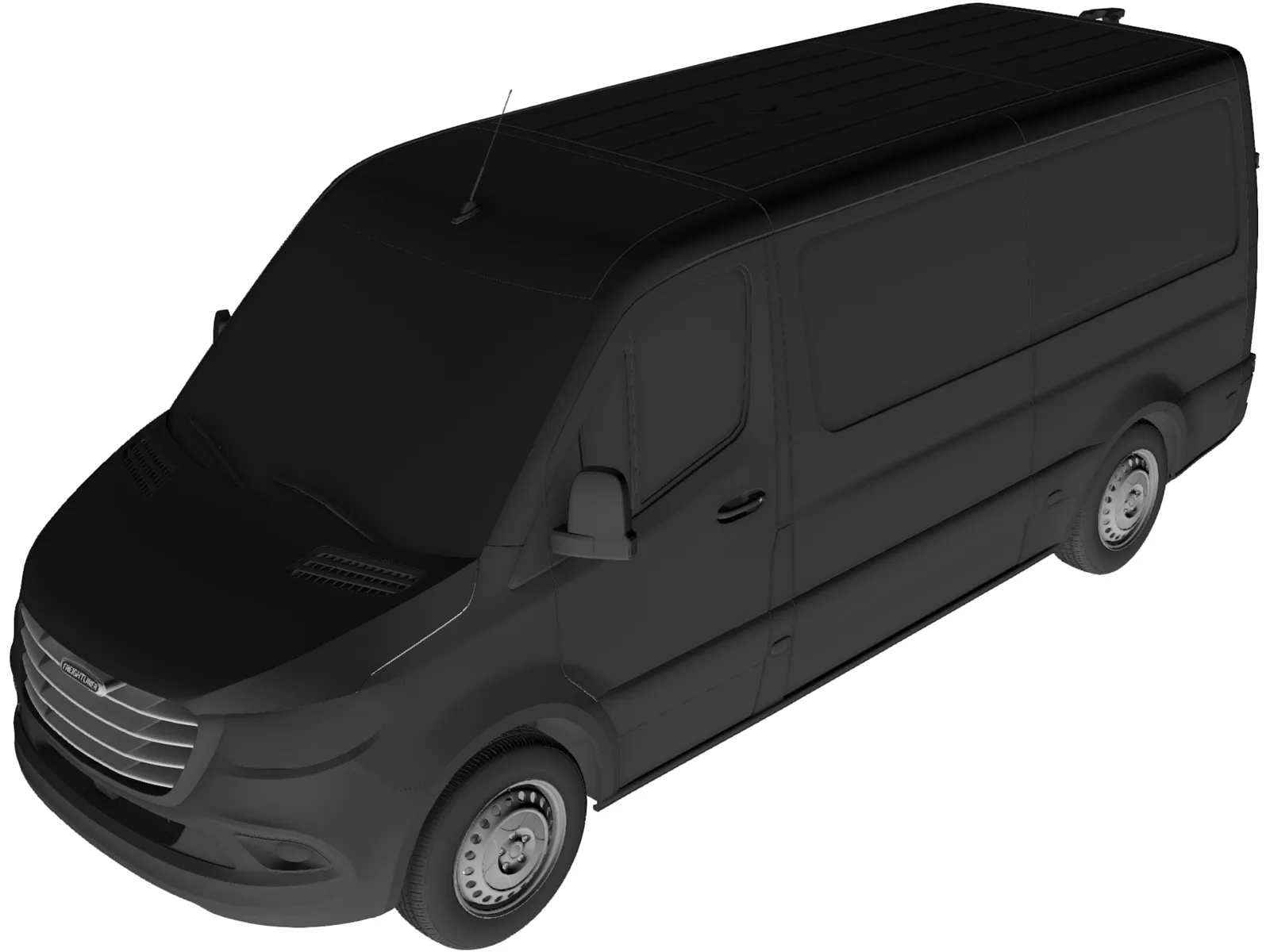 Freightliner Sprinter Panel Van L2H1 RWD (2019) 3D Model main preview