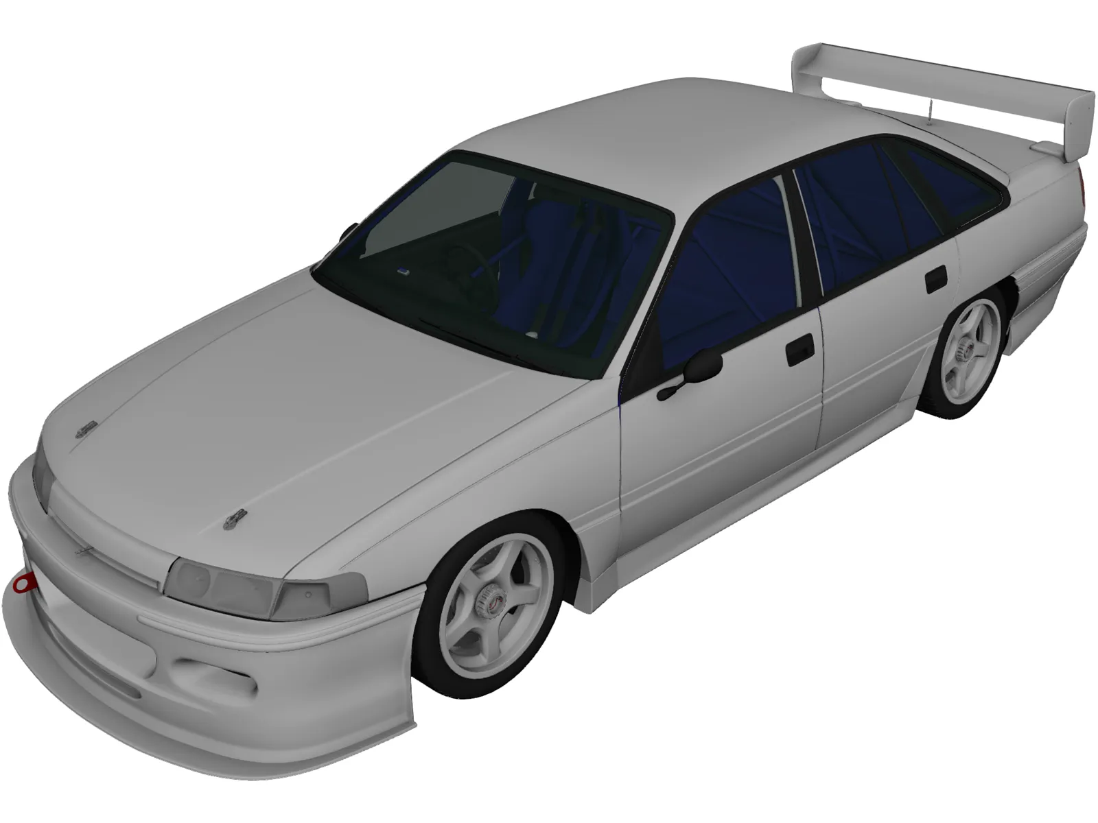 Holden Commodore Touring (1993) 3D Model main preview