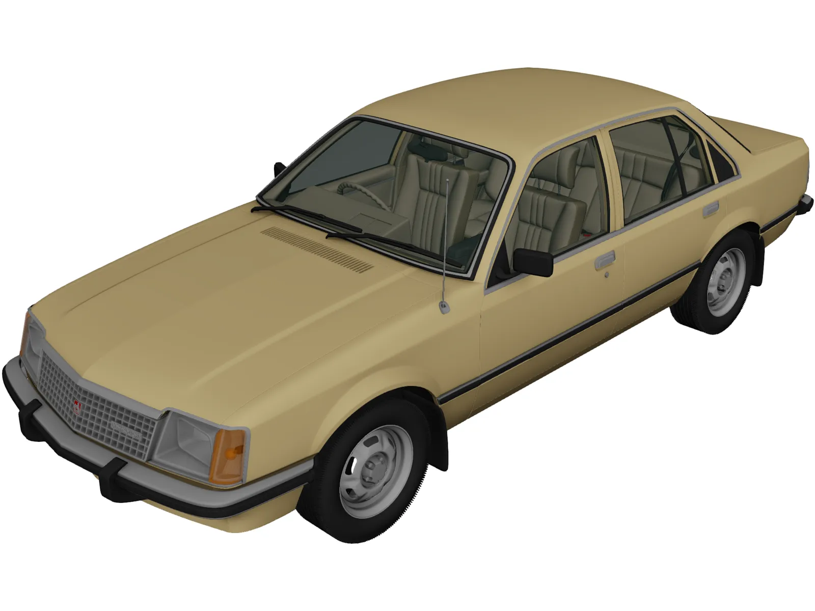 Holden Commodore VC (1980) 3D Model main preview