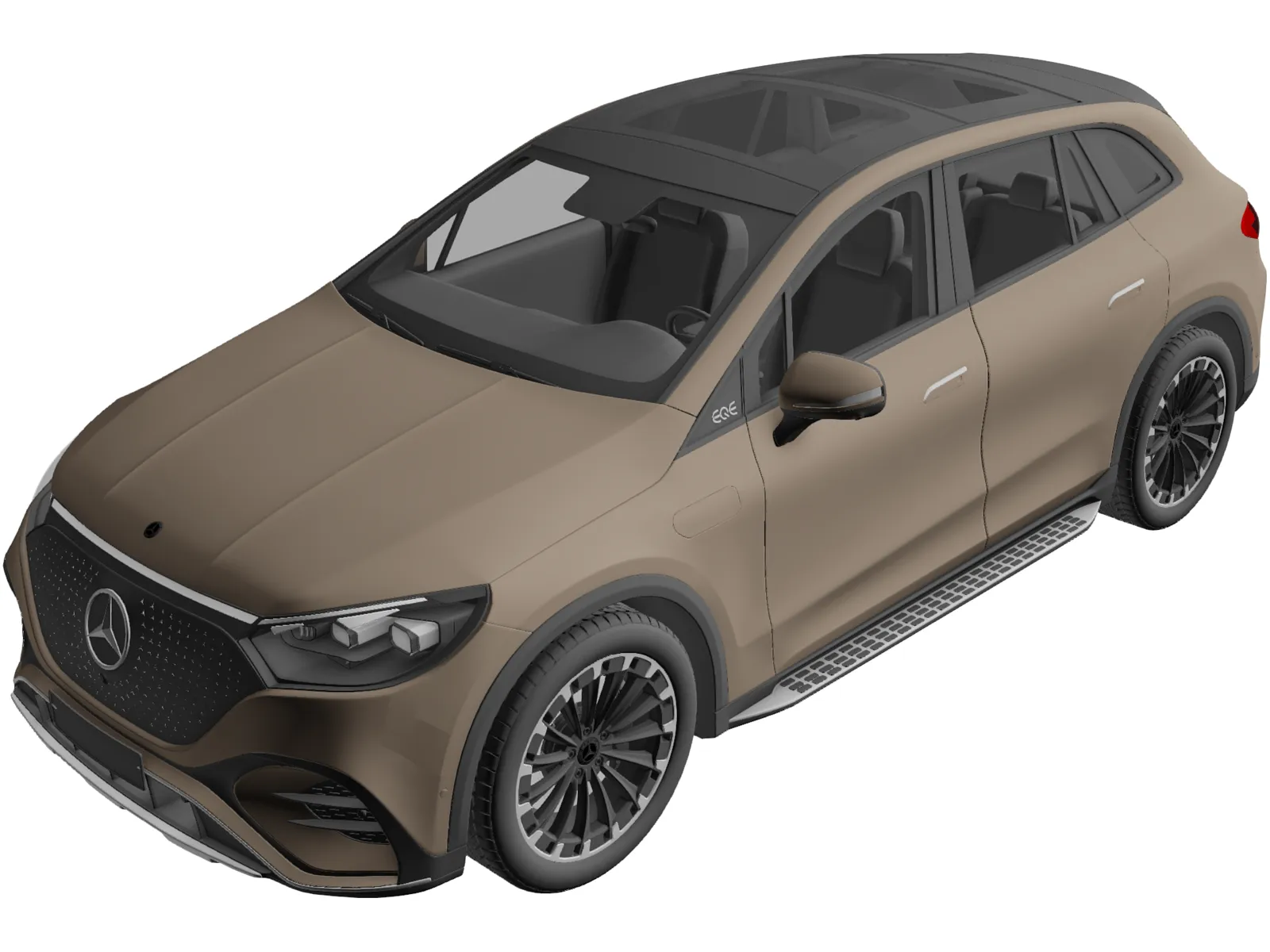 Mercedes-Benz EQE SUV (2023) 3D Model main preview