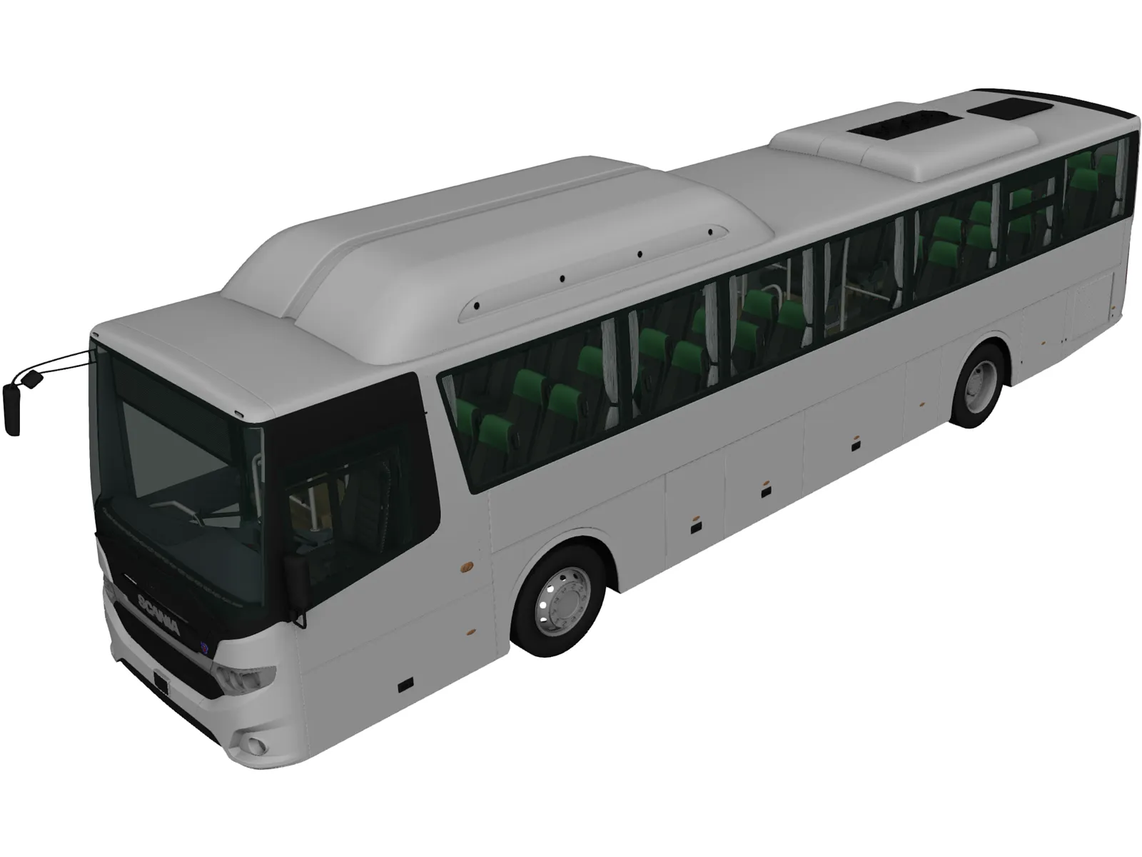 Scania Interlink (2015) 3D Model main preview