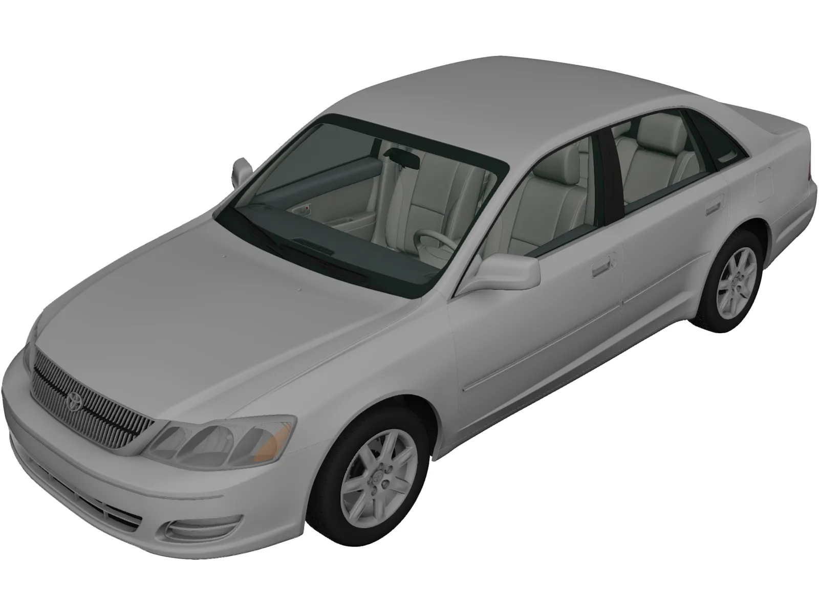 Toyota Avalon XL (2001) 3D Model main preview
