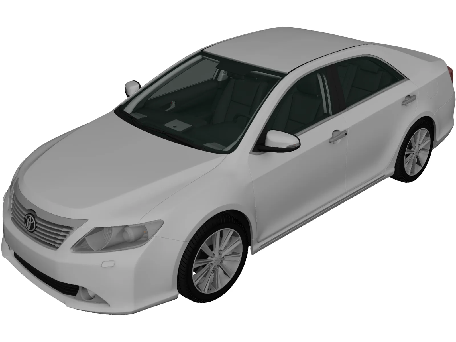 Toyota Camry (2011) 3D Model main preview