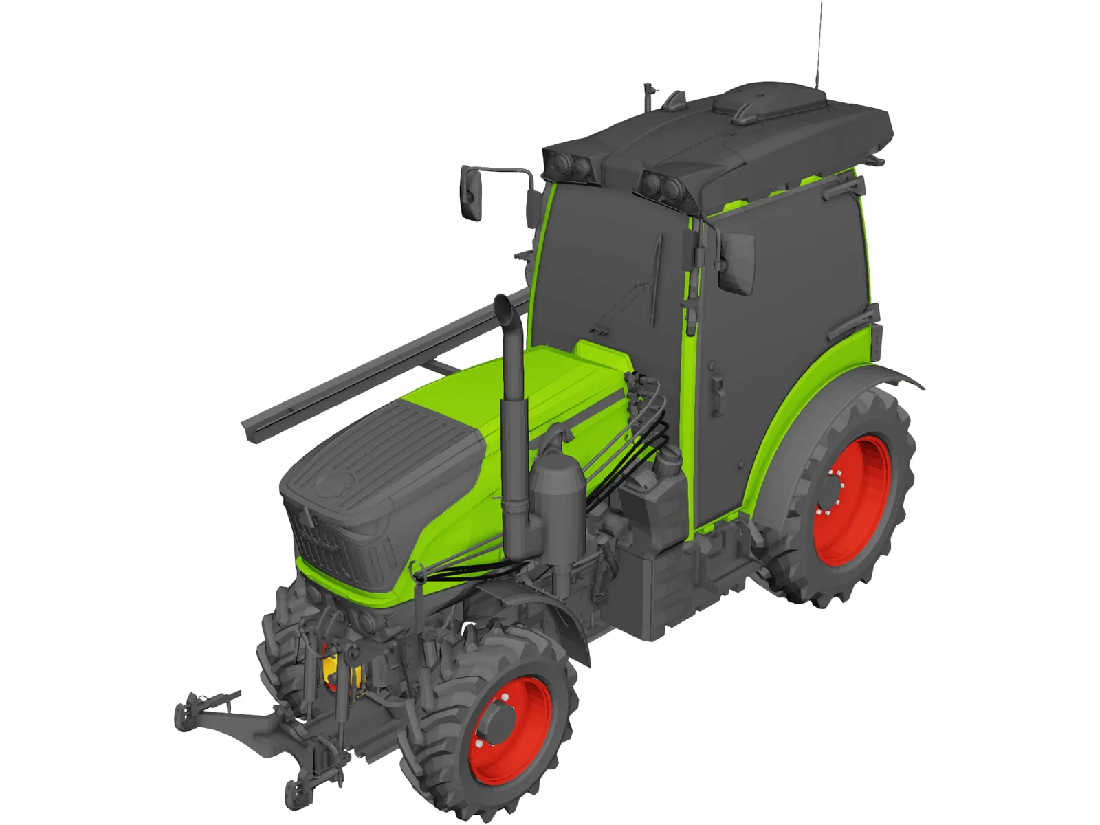 Fendt 200 V Vario 3D Model main preview