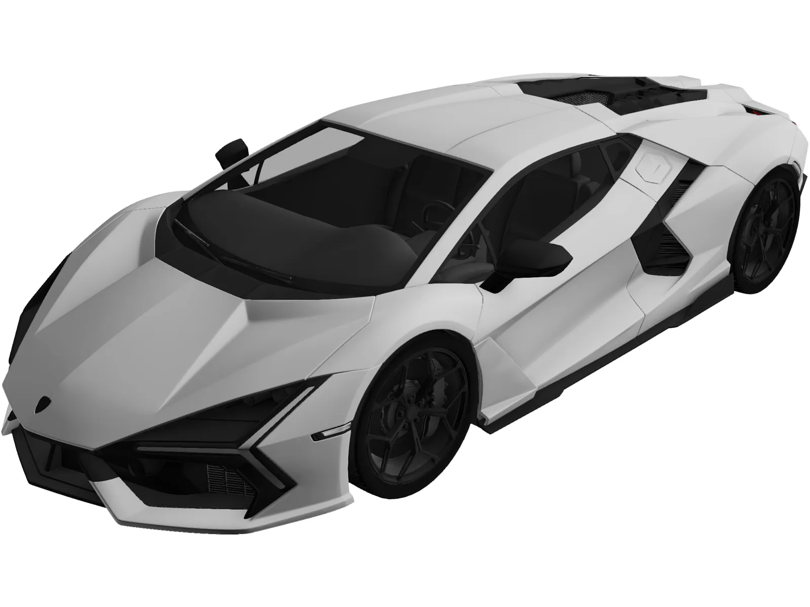 Lamborghini Revuelto (2023) 3D Model main preview
