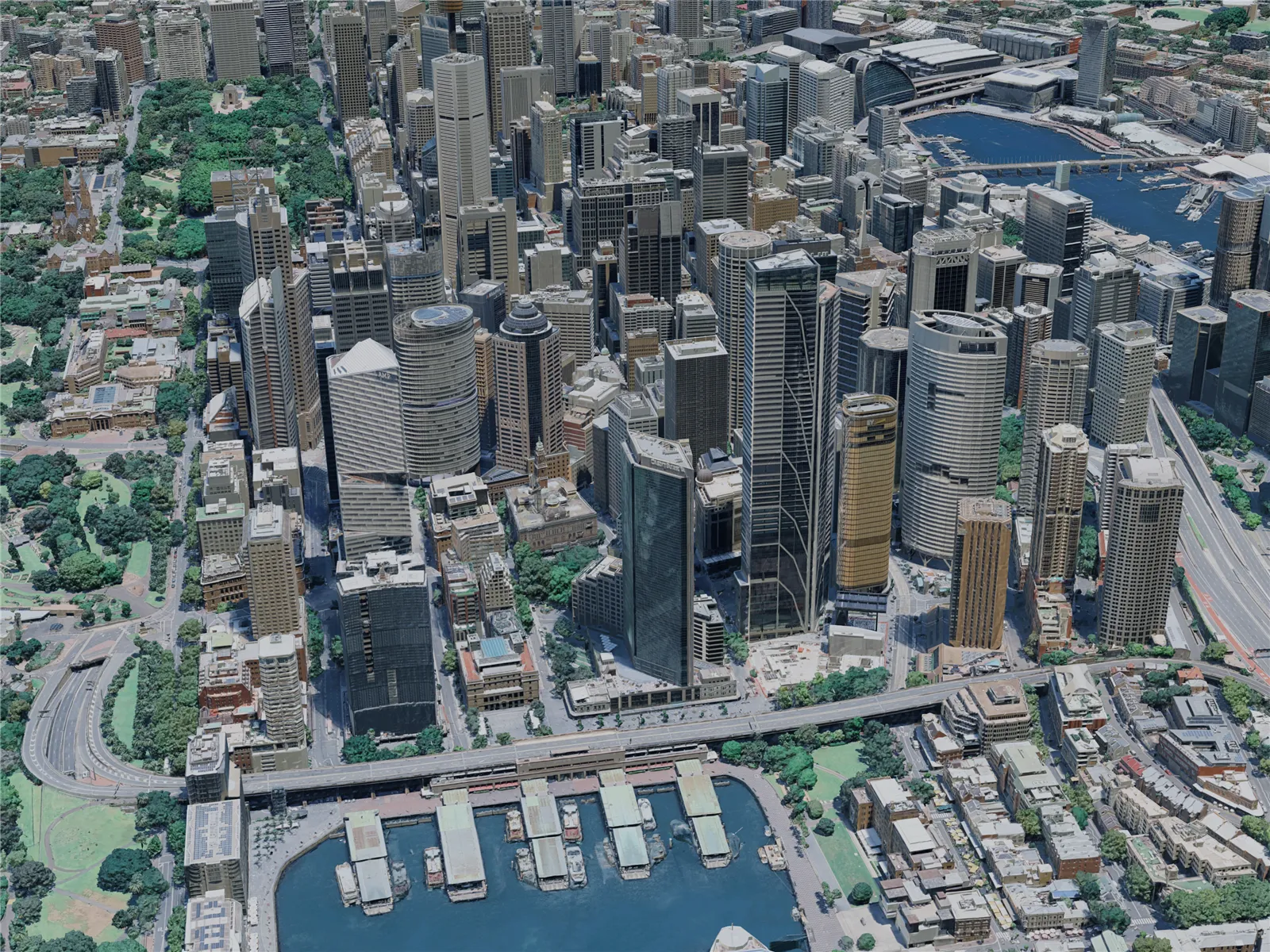 Sydney City, Australia (2023) 3D Model main preview