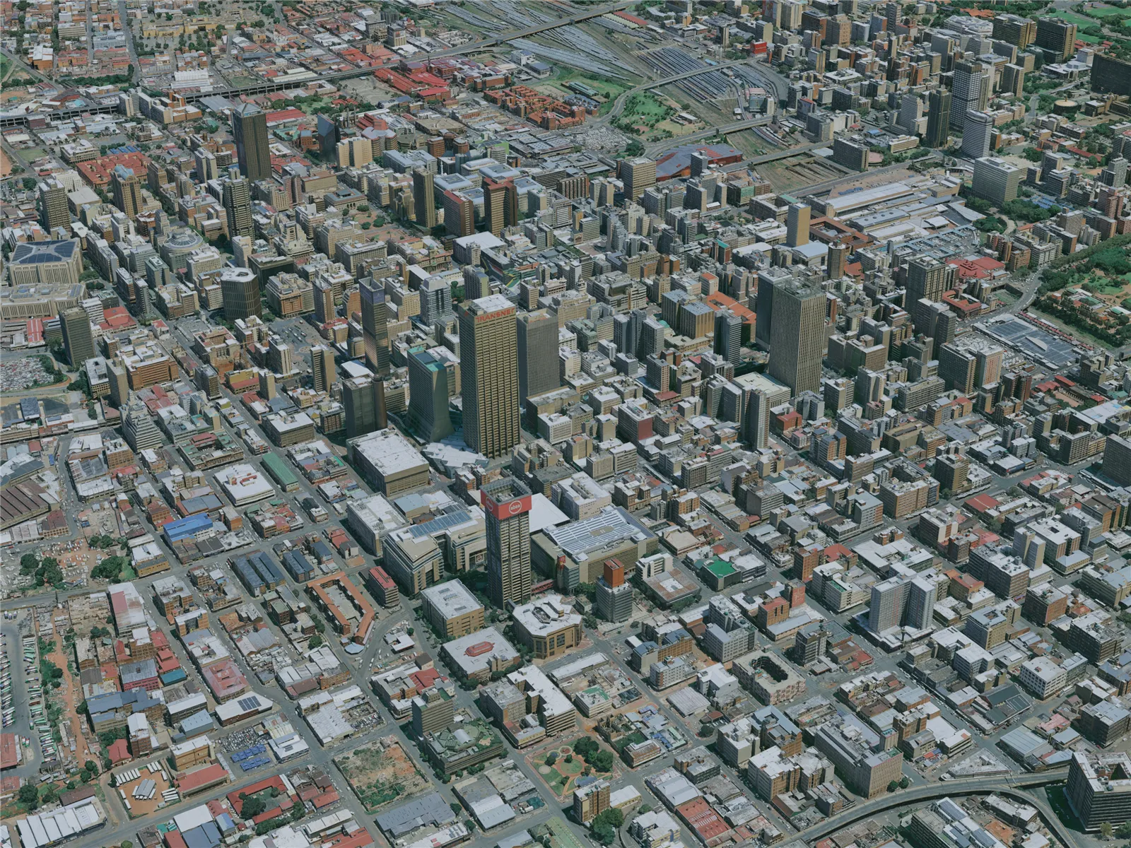 Johannesburg City, South Africa (2024) 3D Model main preview