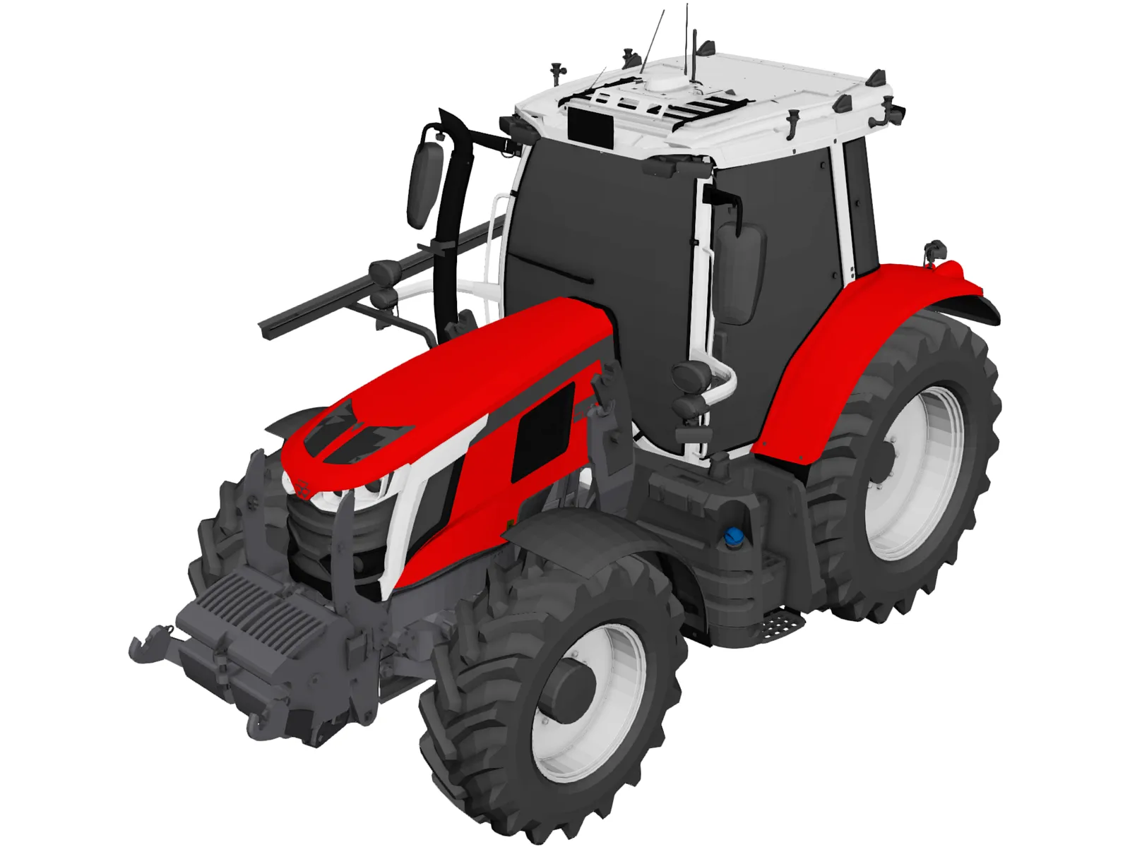 Massey Ferguson MF 6S 3D Model main preview