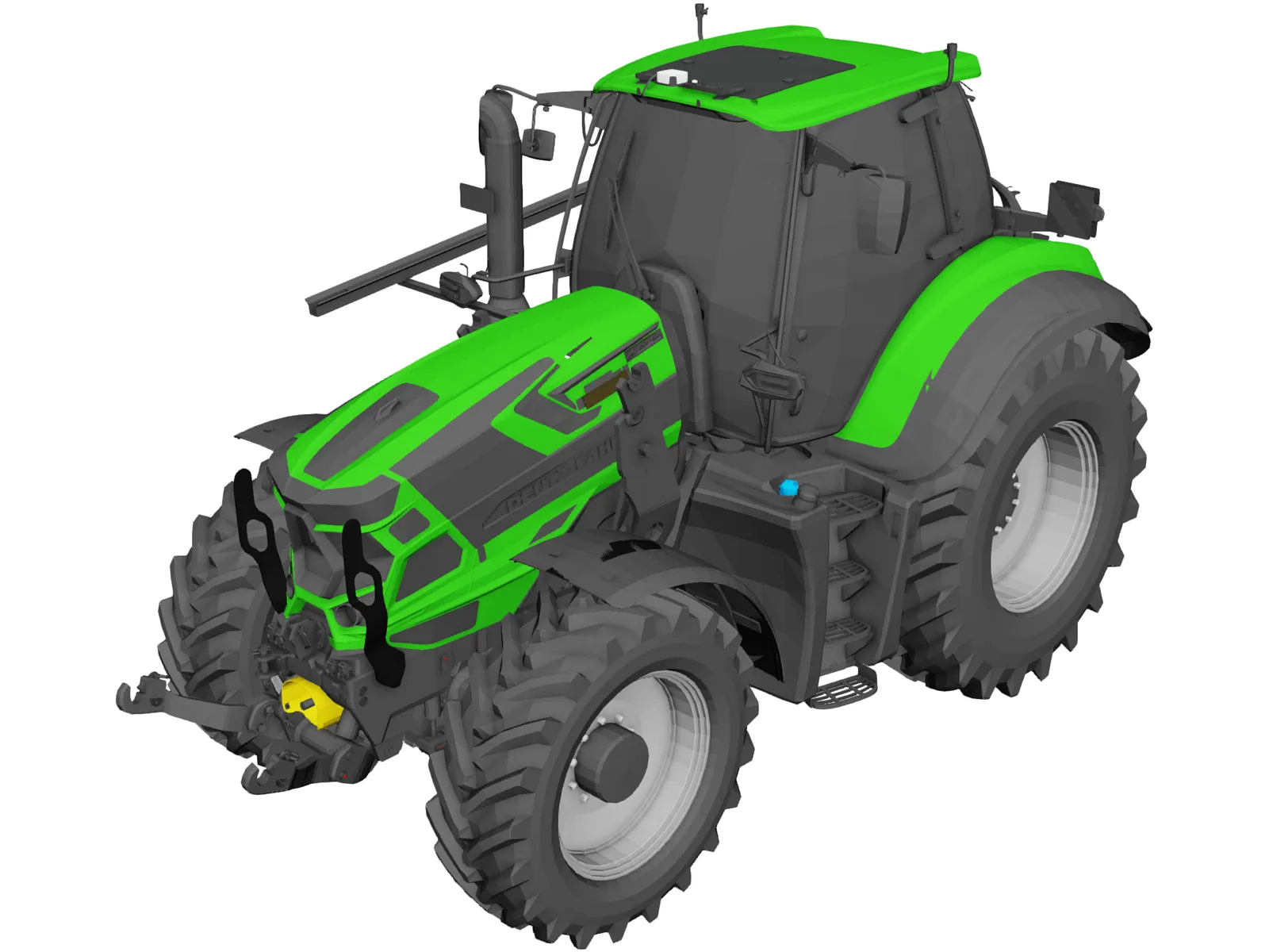 Deutz-Fahr Series 7 TTV HD 3D Model main preview