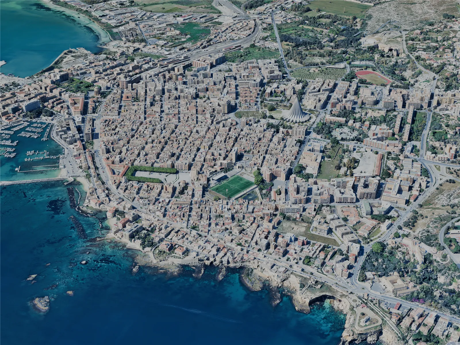 Syracuse City, Italy (2024) 3D Model main preview